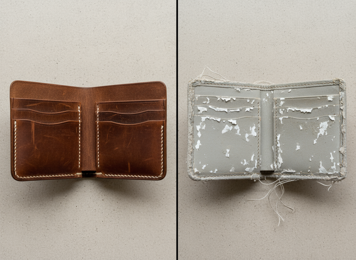 Handmade Leather Wallets vs Synthetic Wallets: Complete Comparison