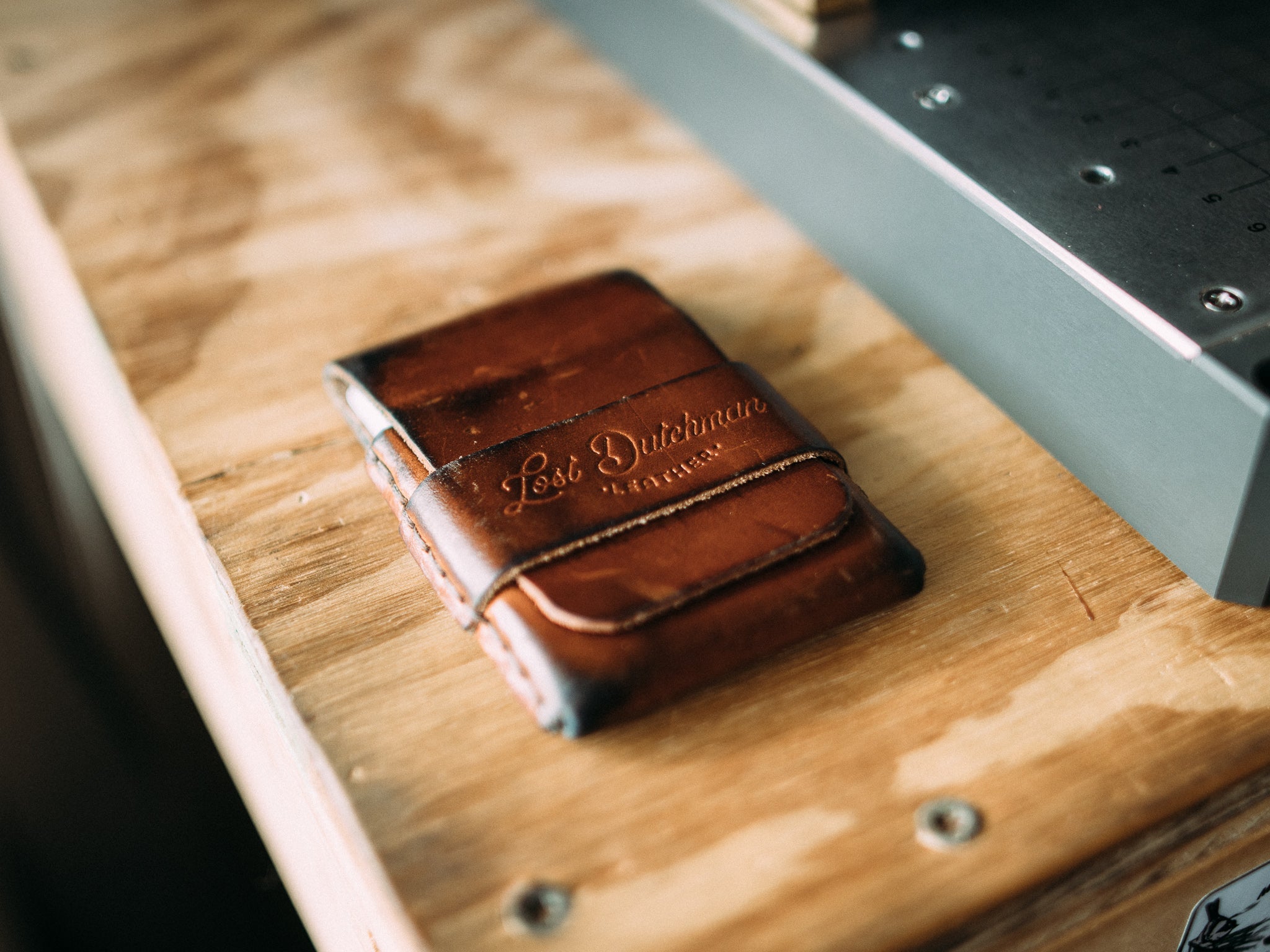Handmade Leather Card Holders - Lost Dutchman Leather