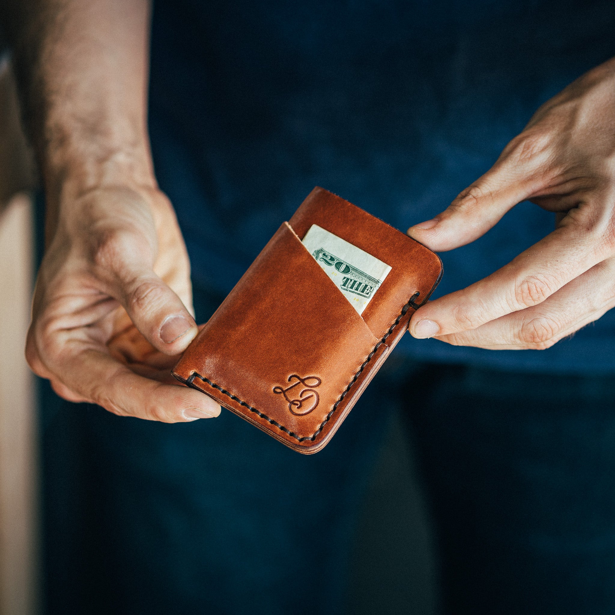 Leather Card Holder - The Jackson