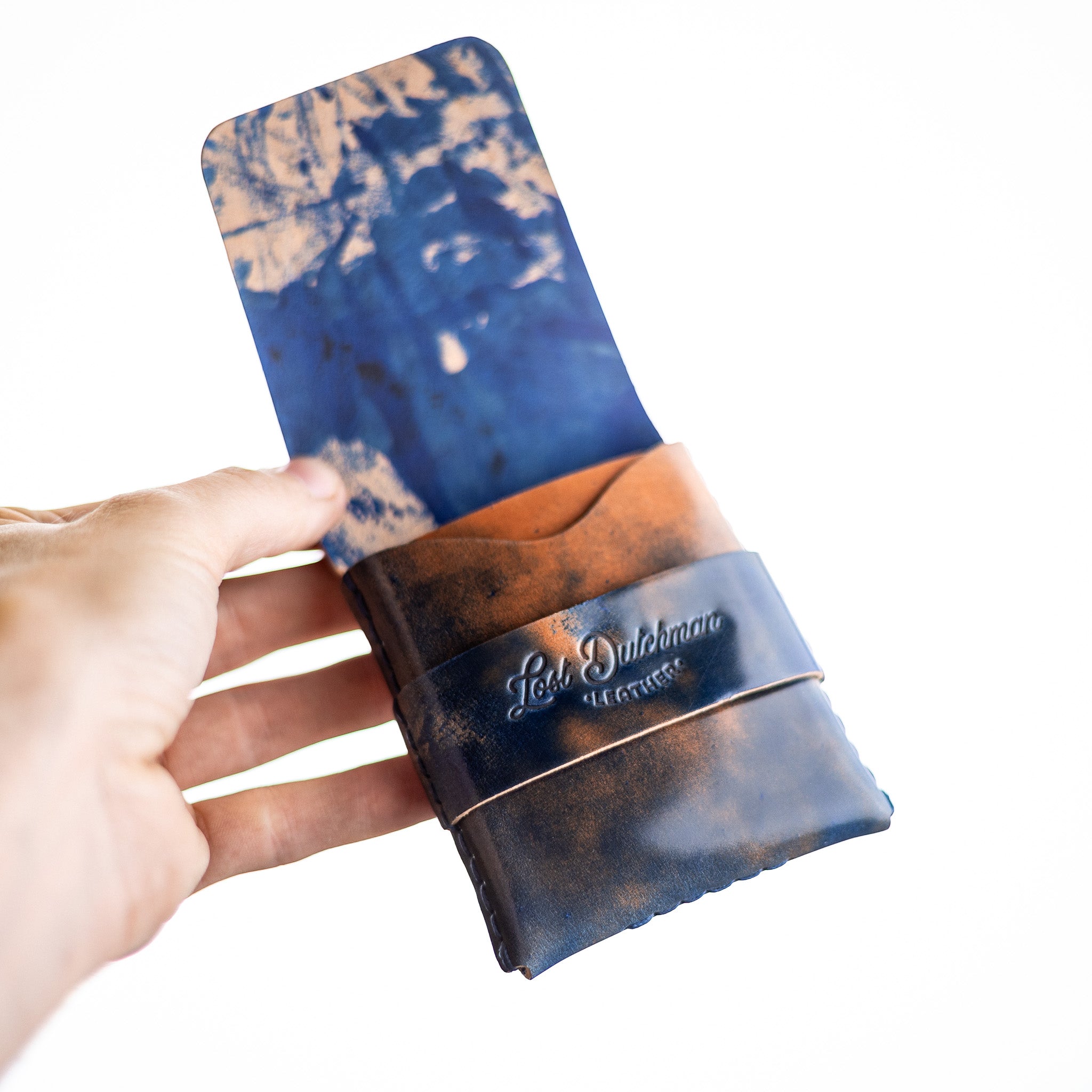 Ocean Blue Shell Cordovan Big Finn