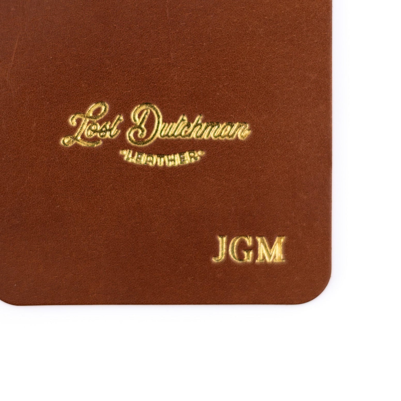 Leather Coasters - Brown