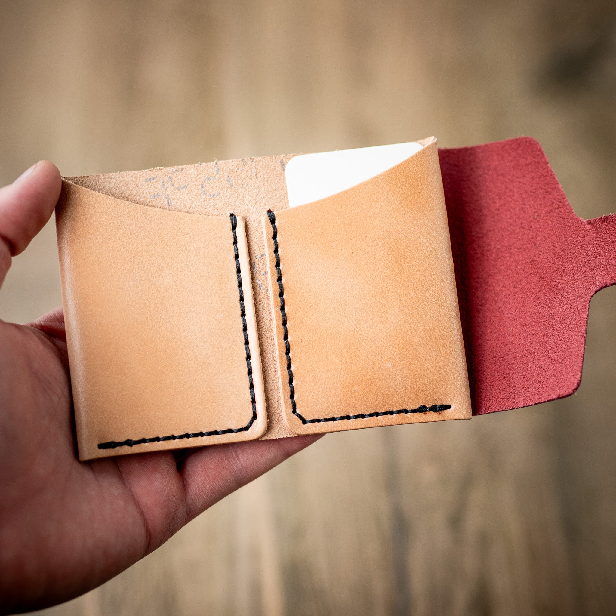 The Tucker – Russet + Saffiano