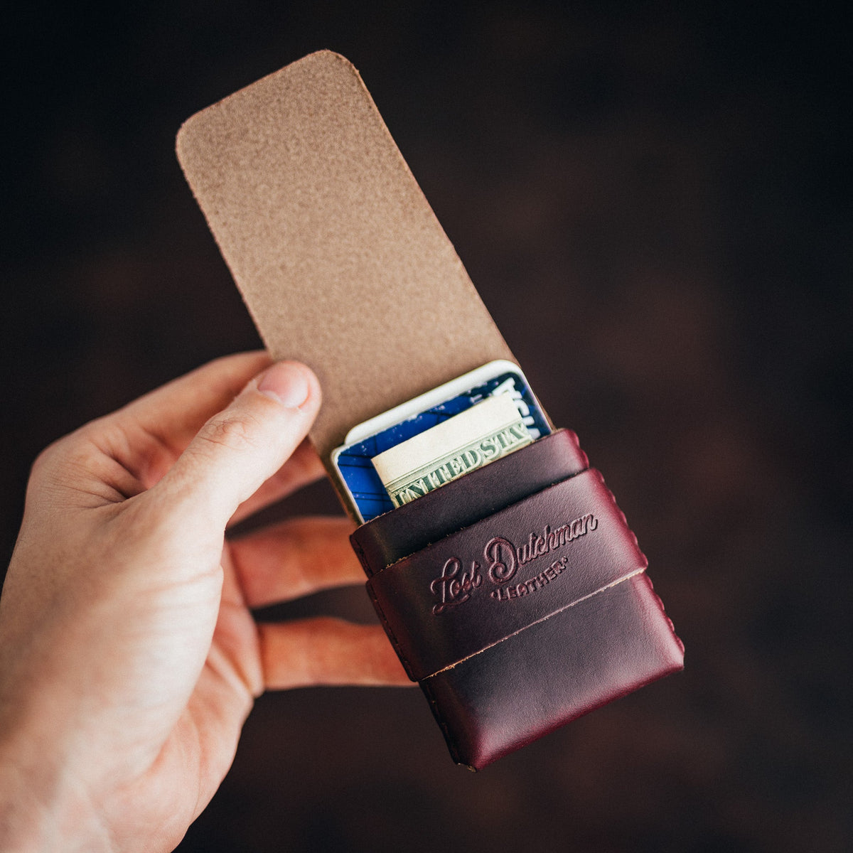 Chromexcel Finnigan - Lost Dutchman Leather handmade leather wallets