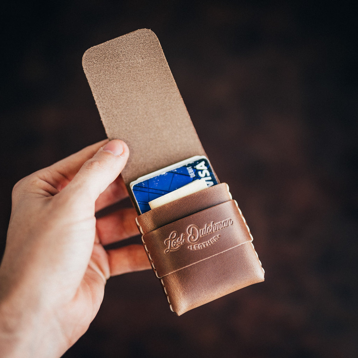 Chromexcel Finnigan - Lost Dutchman Leather handmade leather wallets