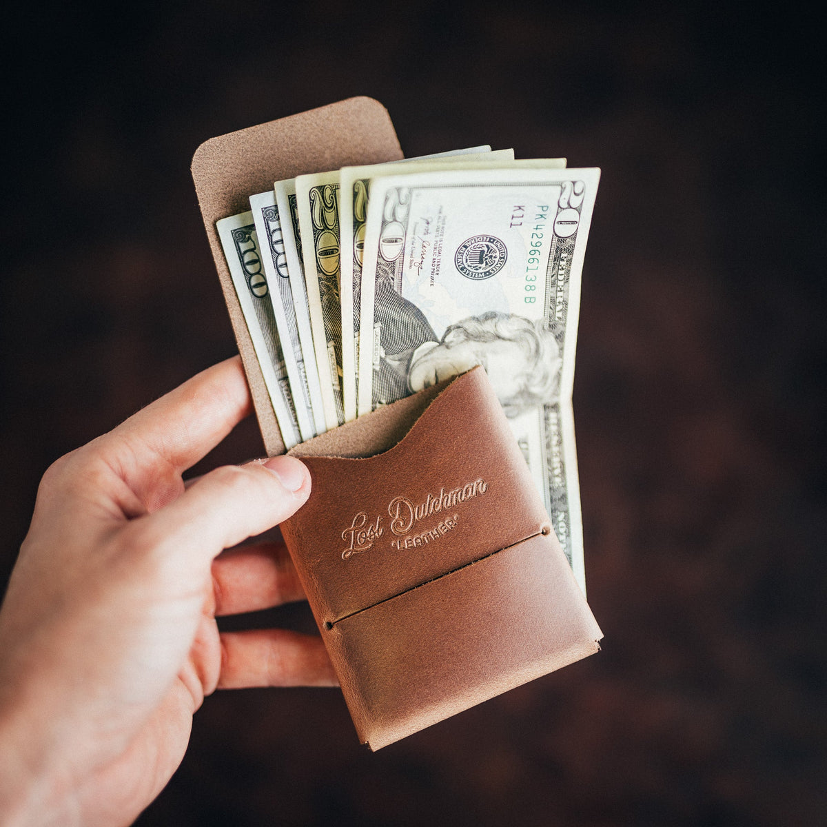 Chromexcel Franklin 2 - Lost Dutchman Leather handmade leather wallets