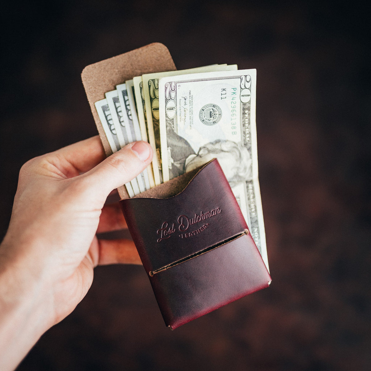 Chromexcel Franklin 2 - Lost Dutchman Leather handmade leather wallets