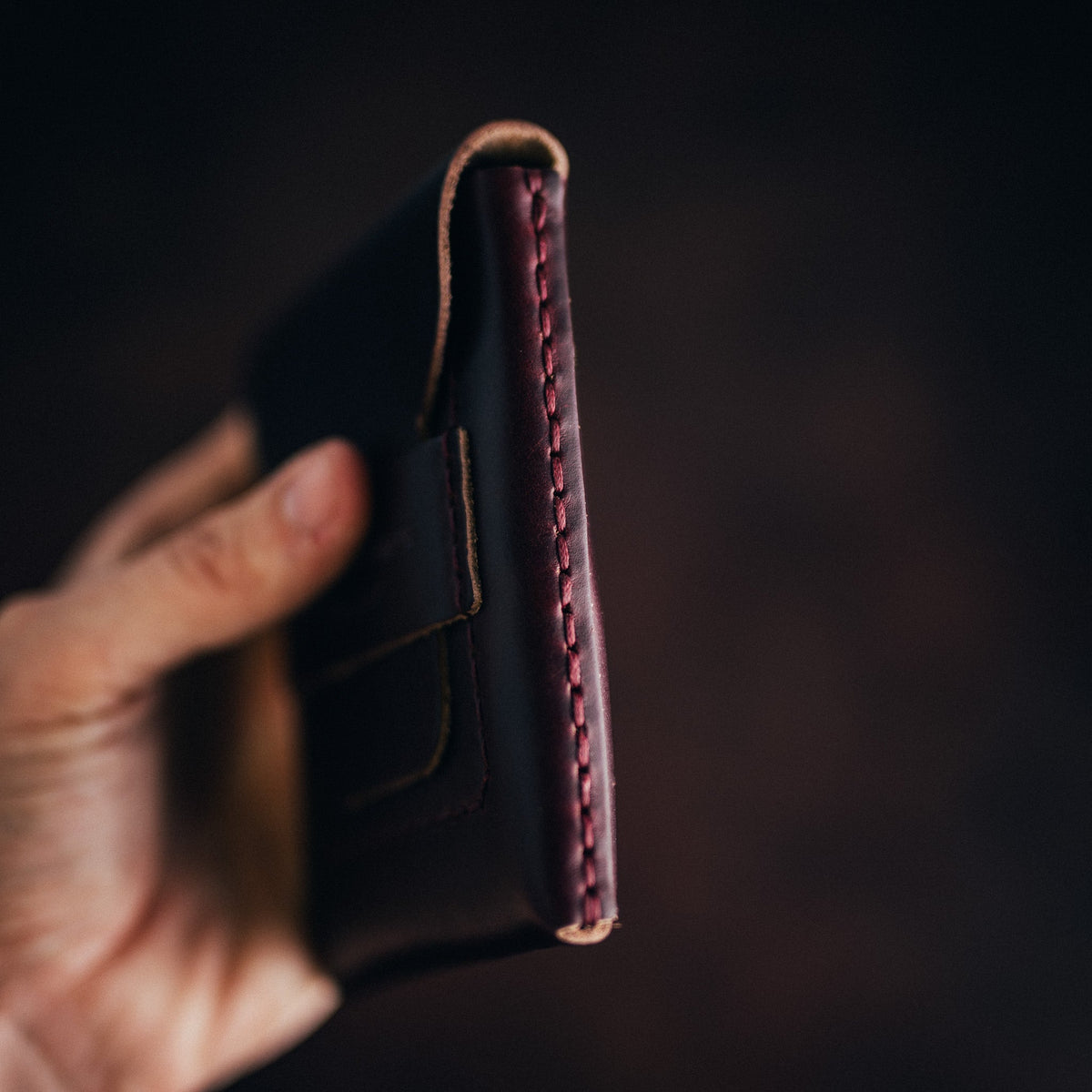 Chromexcel Huckleberry (Standard) - Lost Dutchman Leather handmade leather wallets
