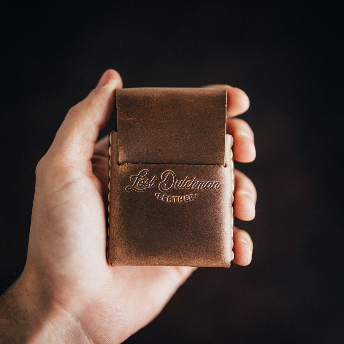 Chromexcel Thin Finn - Lost Dutchman Leather handmade leather wallets