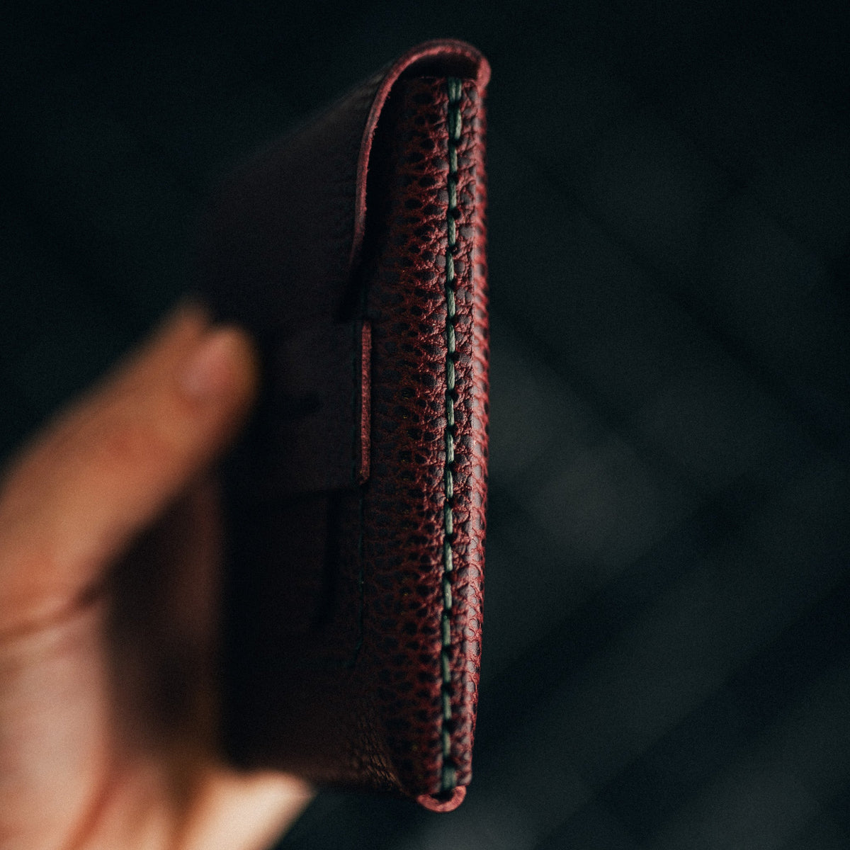 Dollaro Huckleberry (Standard) - Lost Dutchman Leather handmade leather wallets