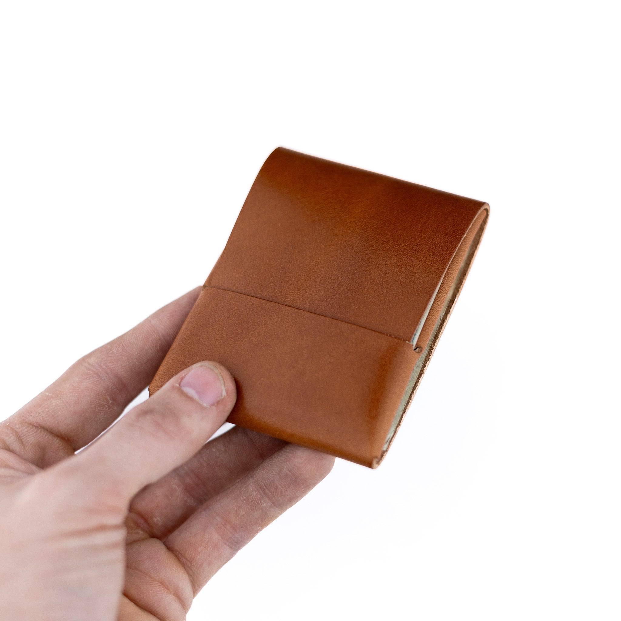 Franklin 2 – Brown - Lost Dutchman Leather handmade leather wallets