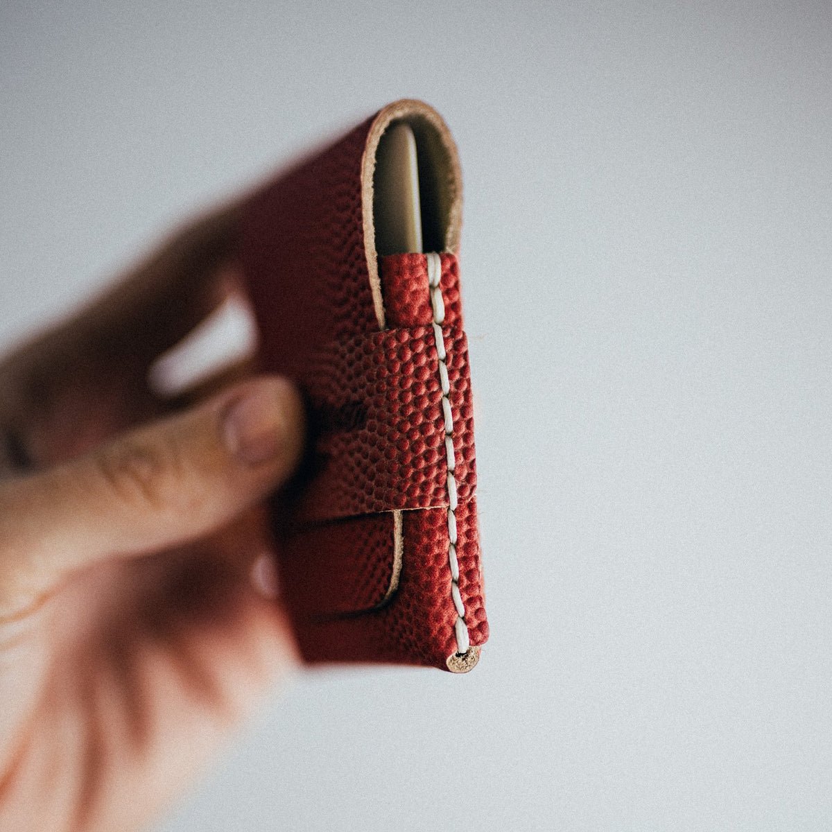 Horween Football Finnigan - Lost Dutchman Leather handmade leather wallets