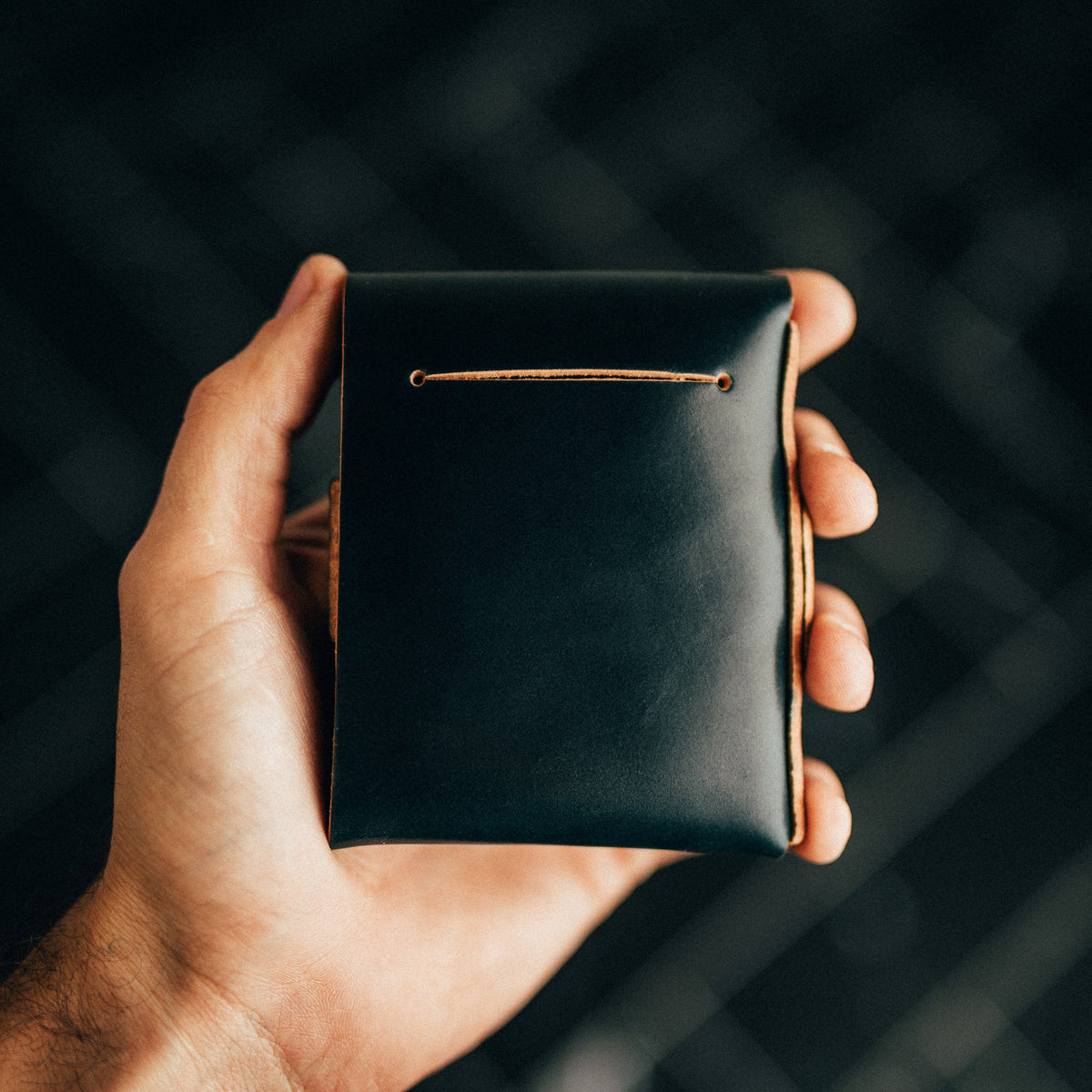 Horween Shell Cordovan Big Finn 2 - Lost Dutchman Leather handmade leather wallets