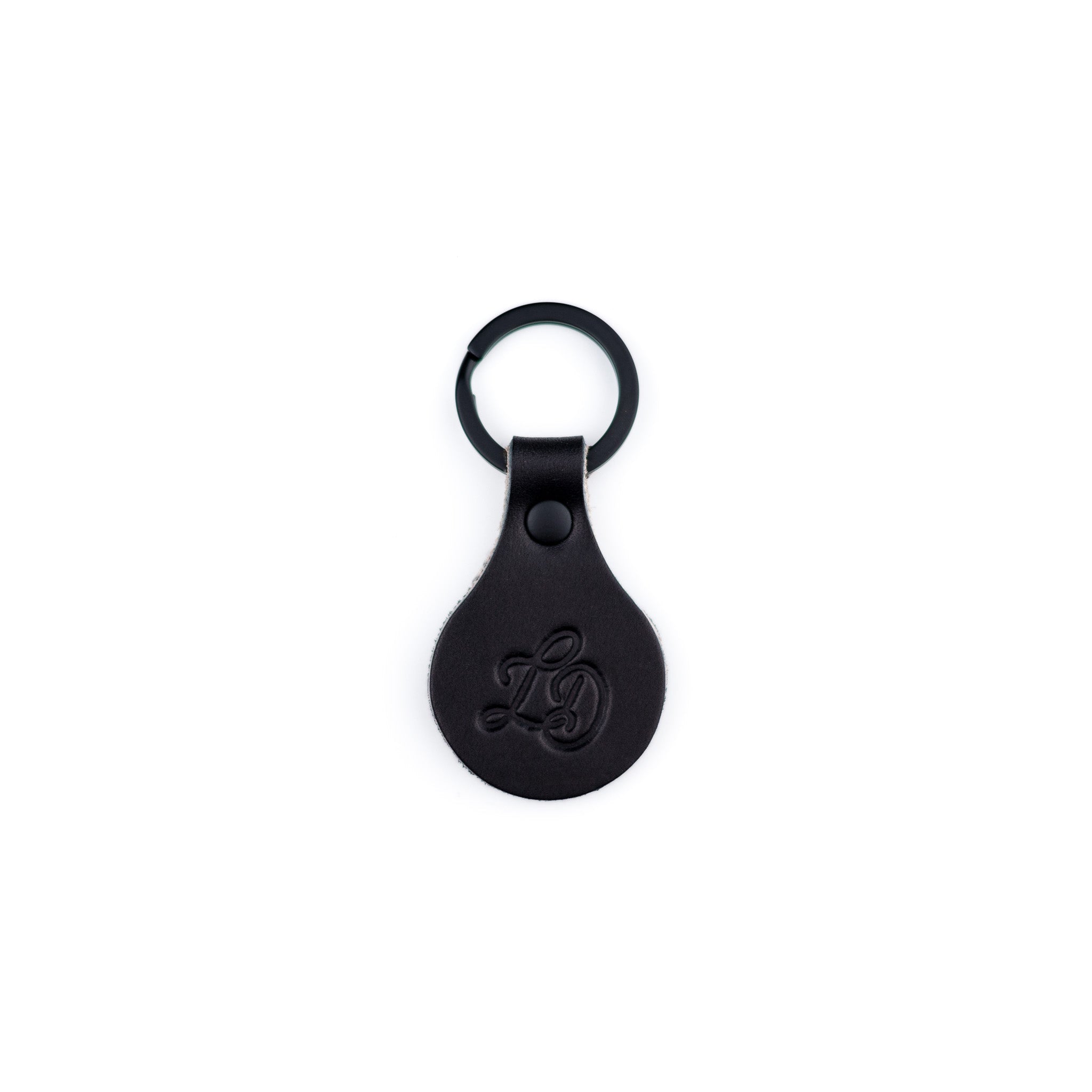 Key Tag - Black - Lost Dutchman Leather handmade leather wallets