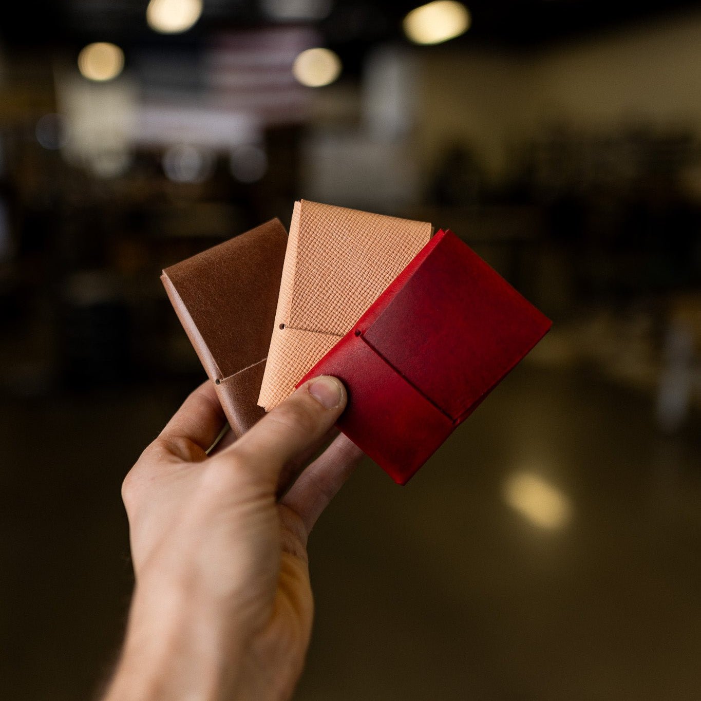 Limited Edition Mini Franklin - Lost Dutchman Leather handmade leather wallets
