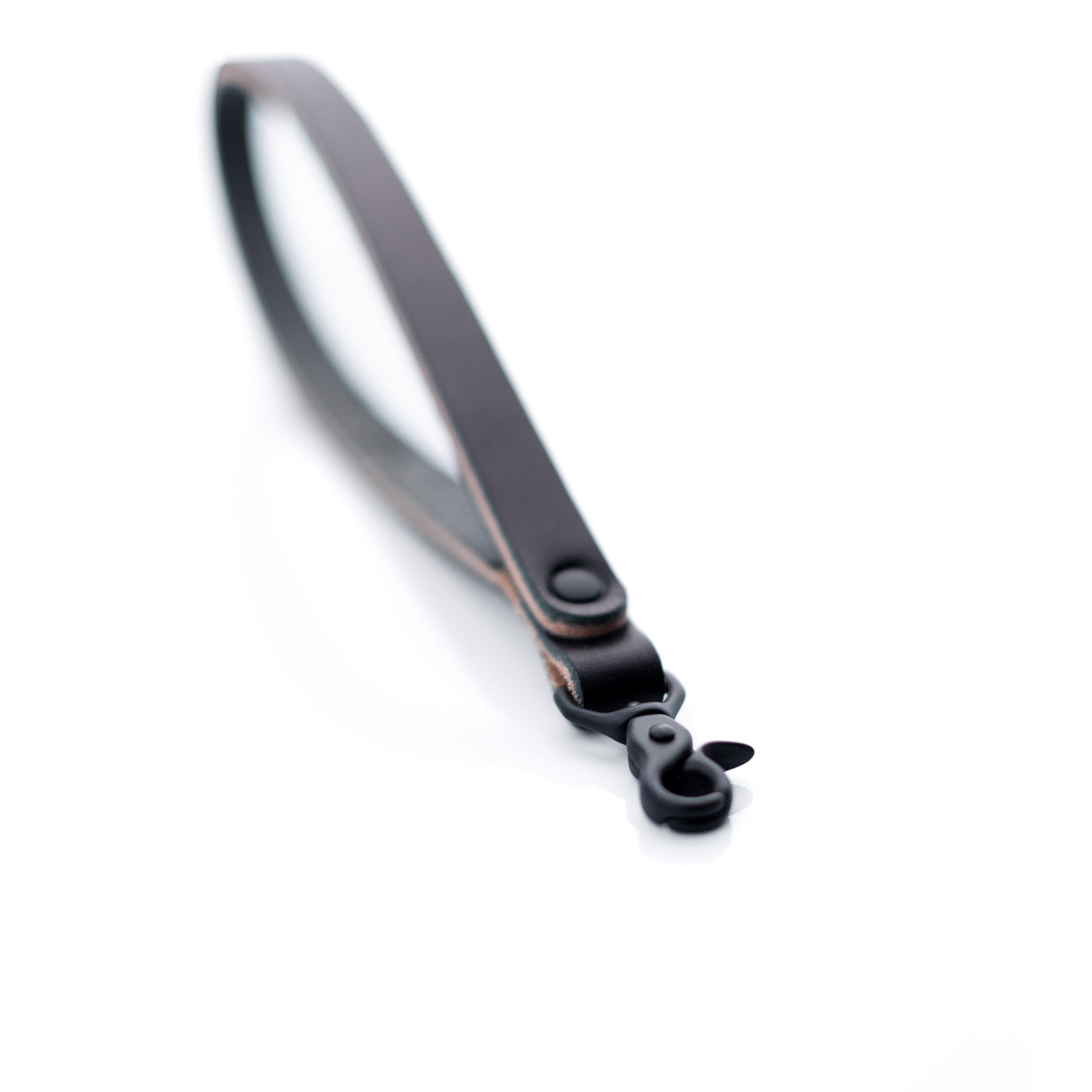 Long Lanyard - Black - Lost Dutchman Leather handmade leather wallets
