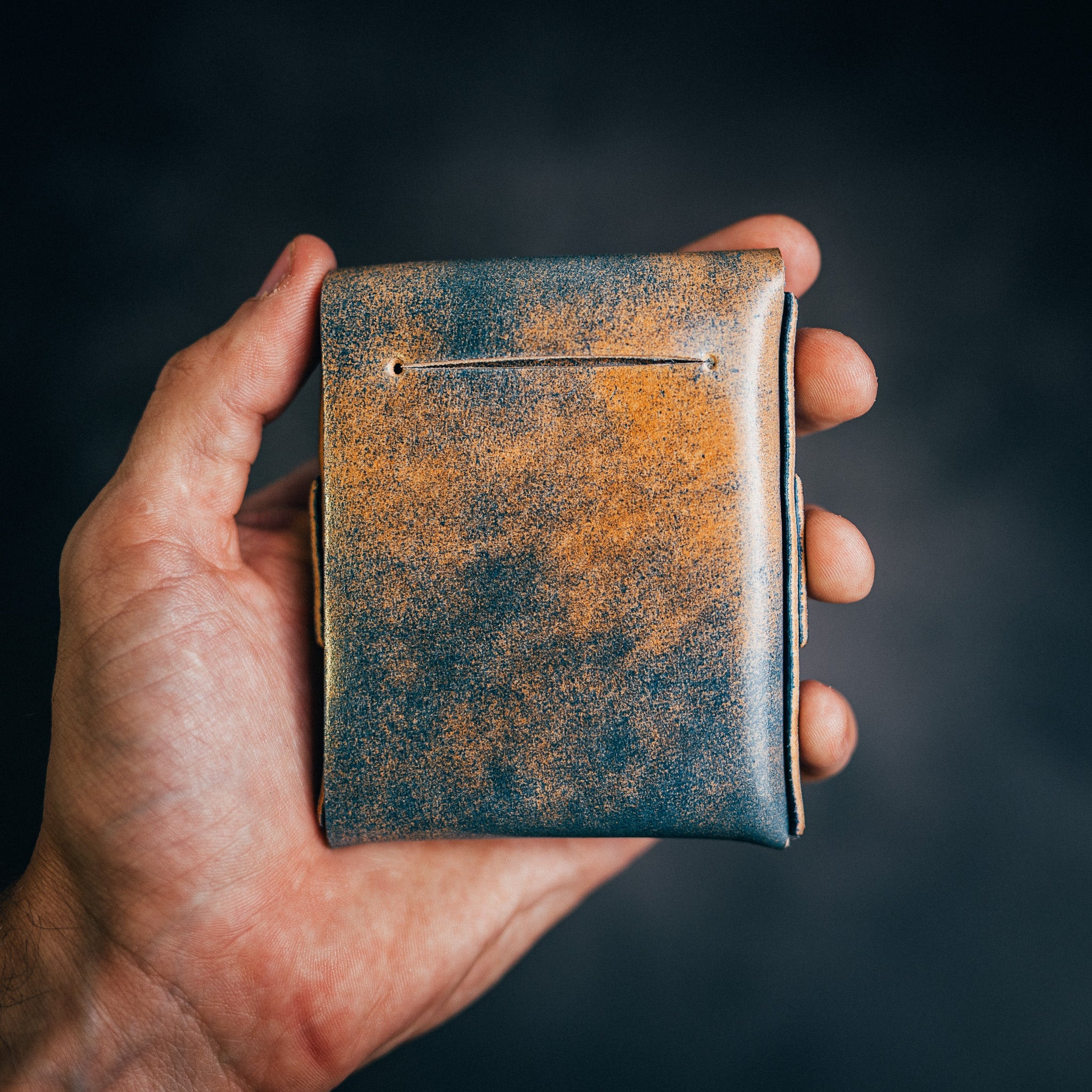 Shell Cordovan Big Finn 2 - Lost Dutchman Leather handmade leather wallets