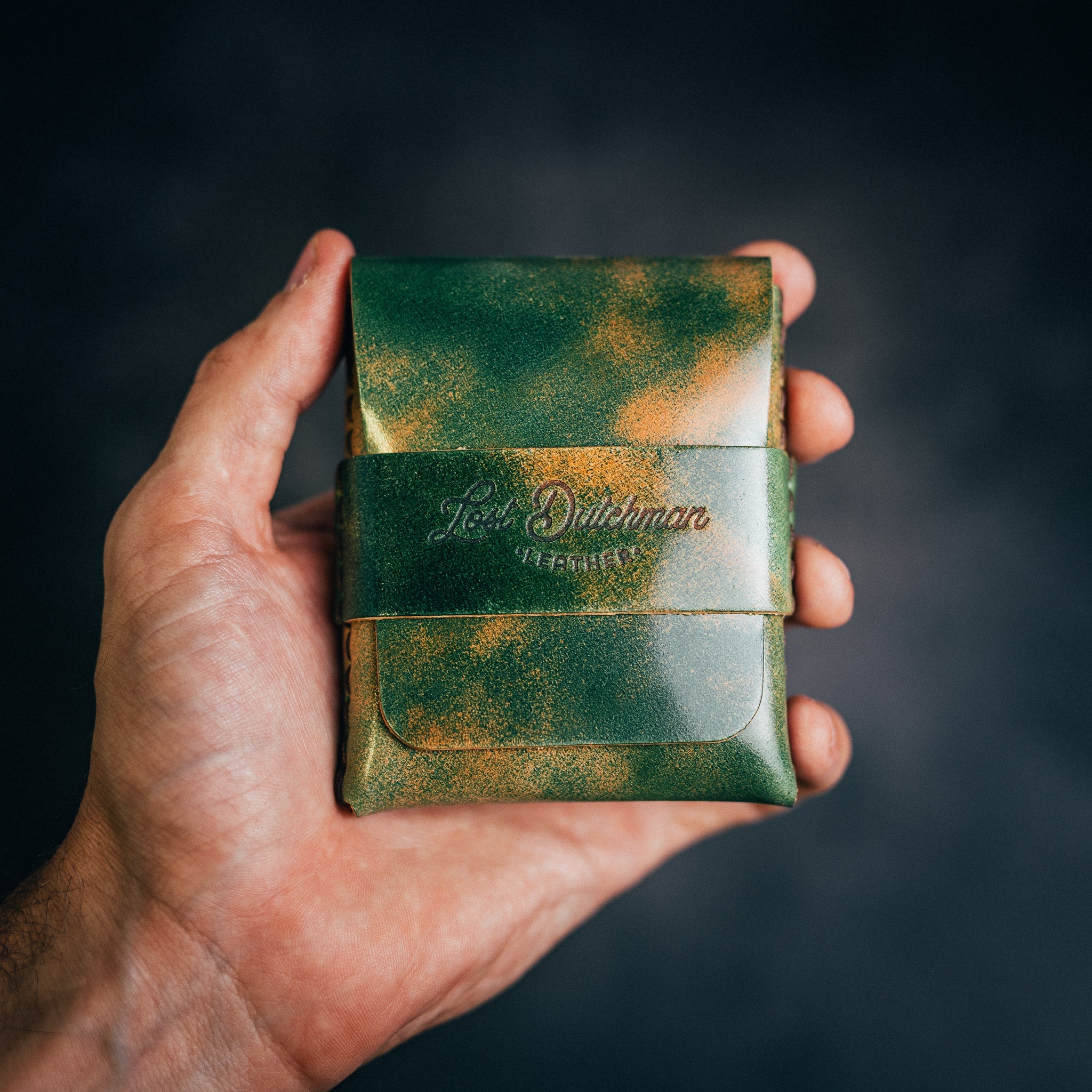 Shell Cordovan Big Finn 2 - Lost Dutchman Leather handmade leather wallets