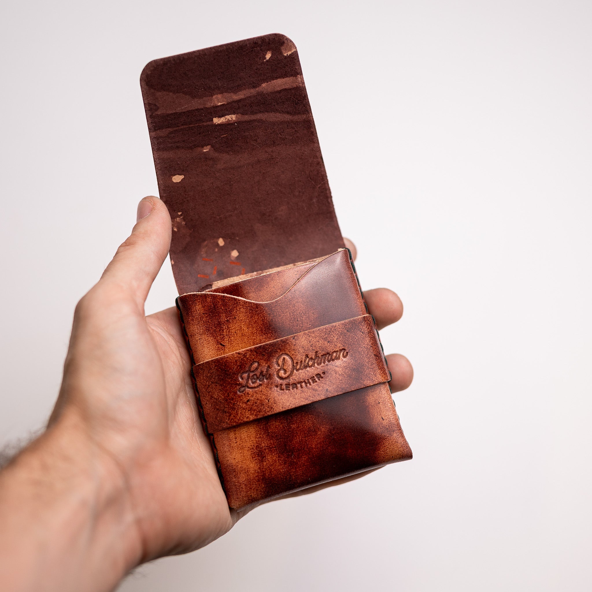 Shell Cordovan Big Finn 2 - Lost Dutchman Leather handmade leather wallets