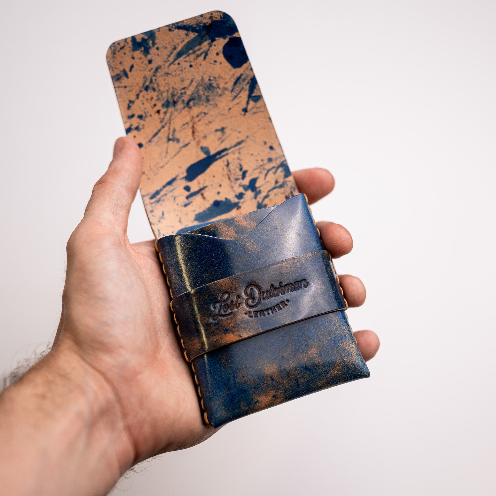 Shell Cordovan Big Finn 2 - Lost Dutchman Leather handmade leather wallets