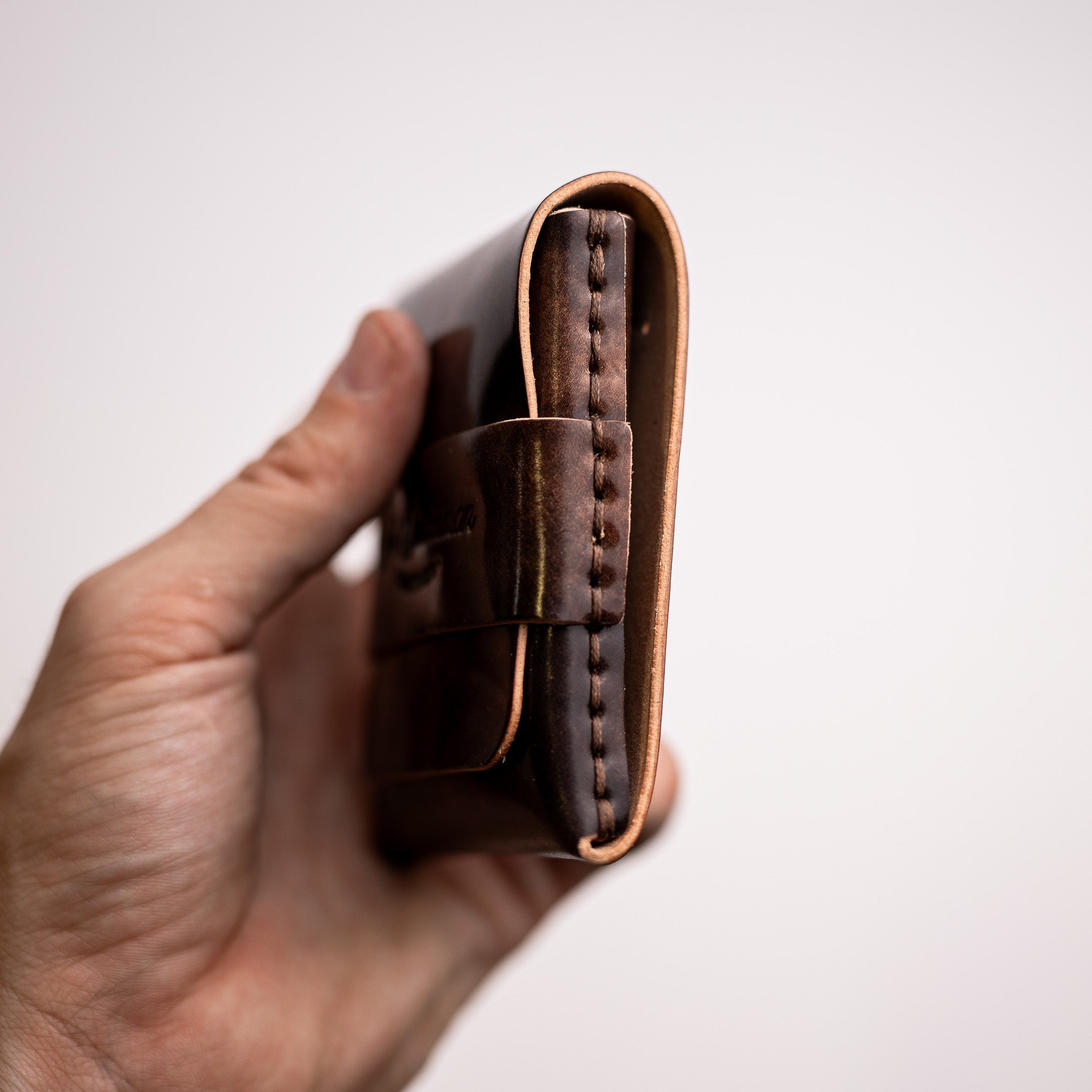 Shell Cordovan Big Finn 2 - Lost Dutchman Leather handmade leather wallets