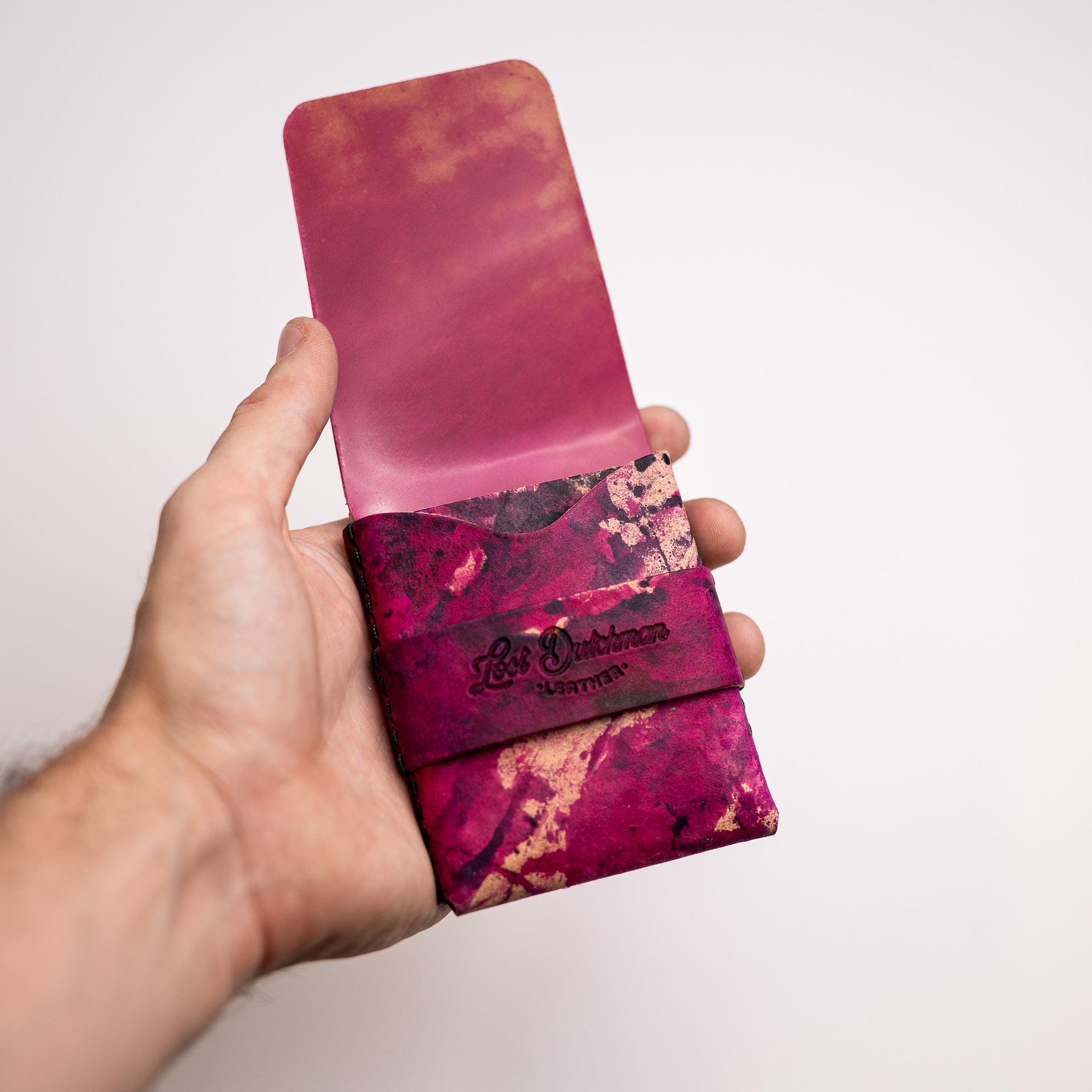 Shell Cordovan Big Finn 2 - Lost Dutchman Leather handmade leather wallets