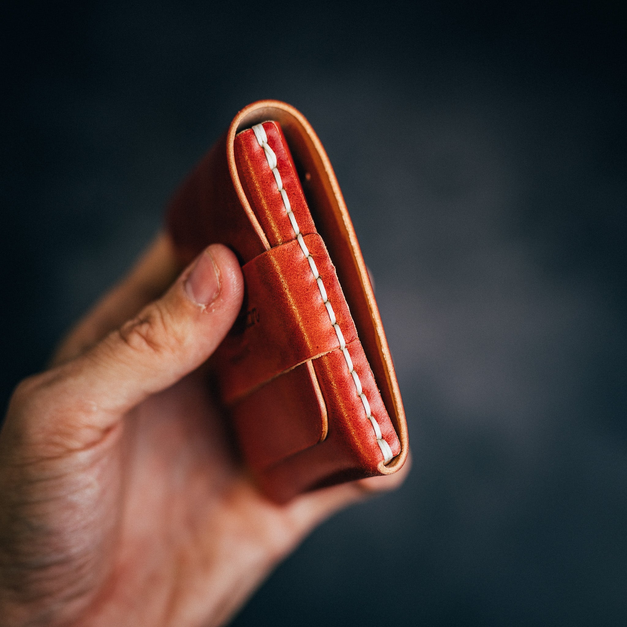 Shell Cordovan Big Finn 2 - Lost Dutchman Leather handmade leather wallets