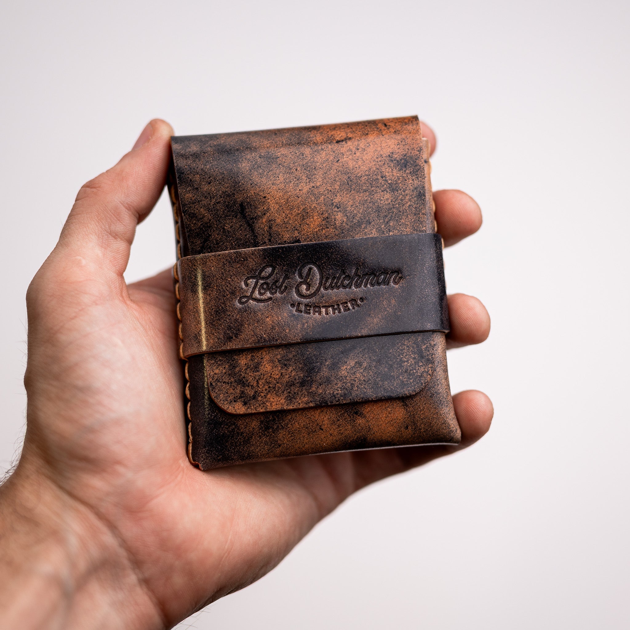 Shell Cordovan Big Finn 2 - Lost Dutchman Leather handmade leather wallets