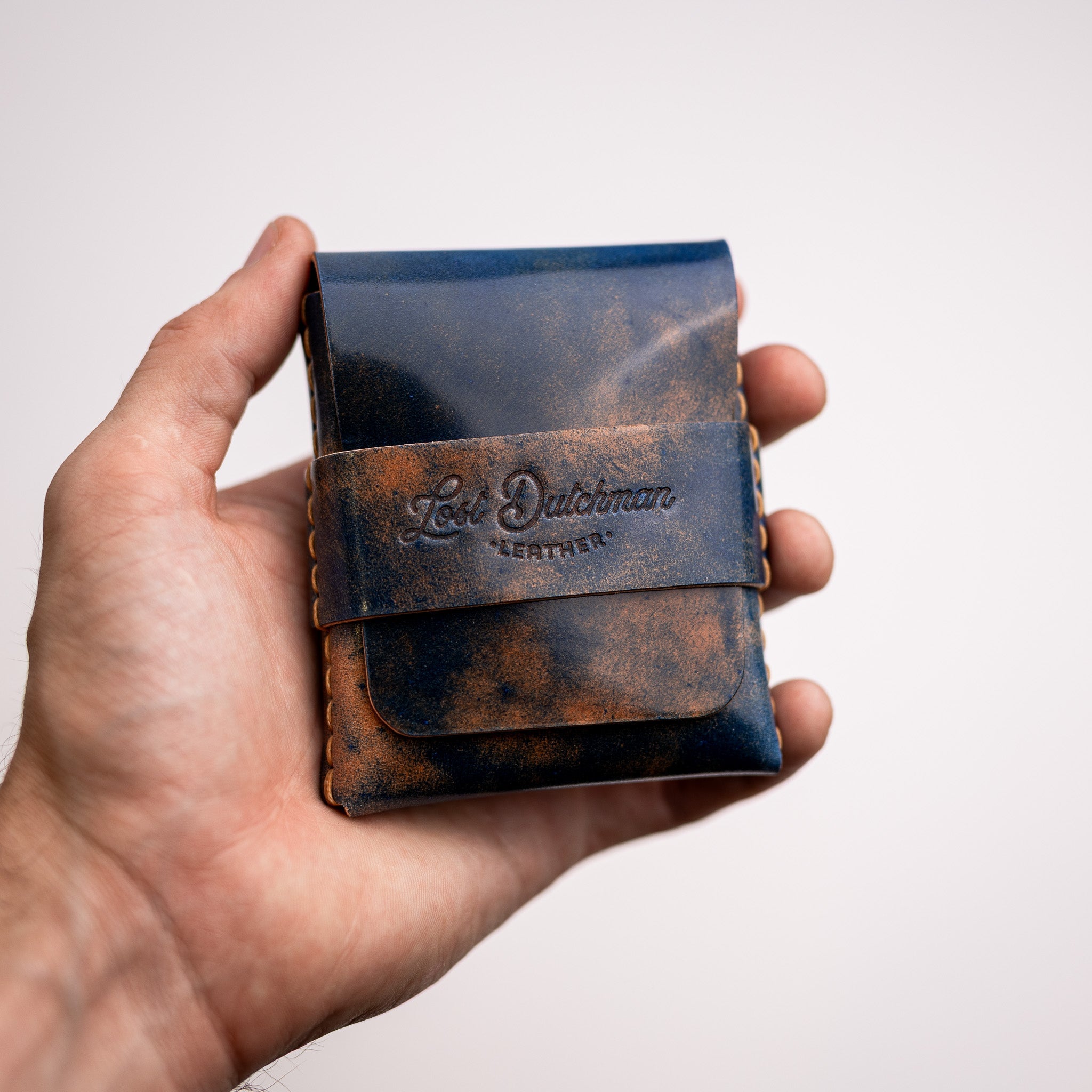 Shell Cordovan Big Finn 2 - Lost Dutchman Leather handmade leather wallets