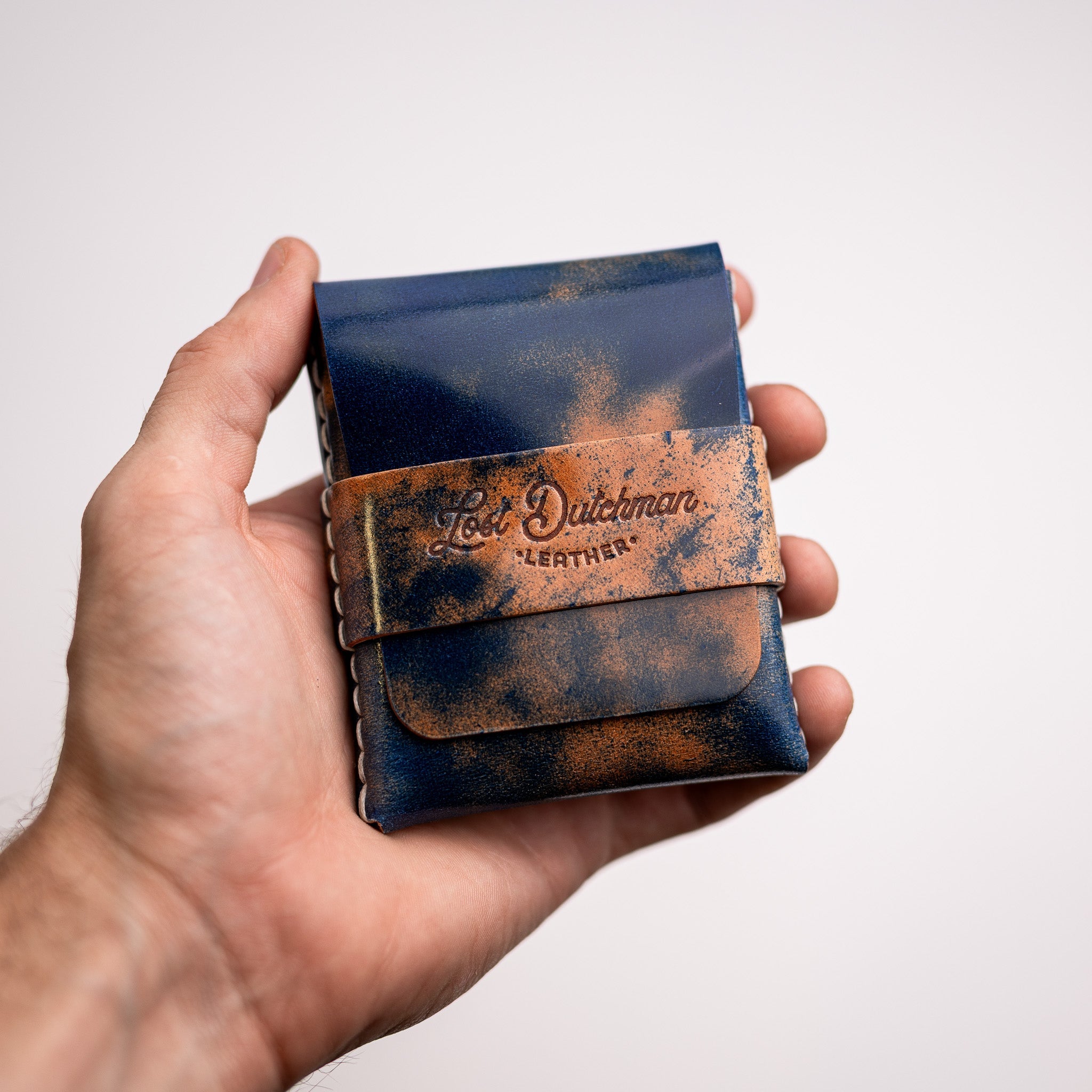 Shell Cordovan Big Finn 2 - Lost Dutchman Leather handmade leather wallets