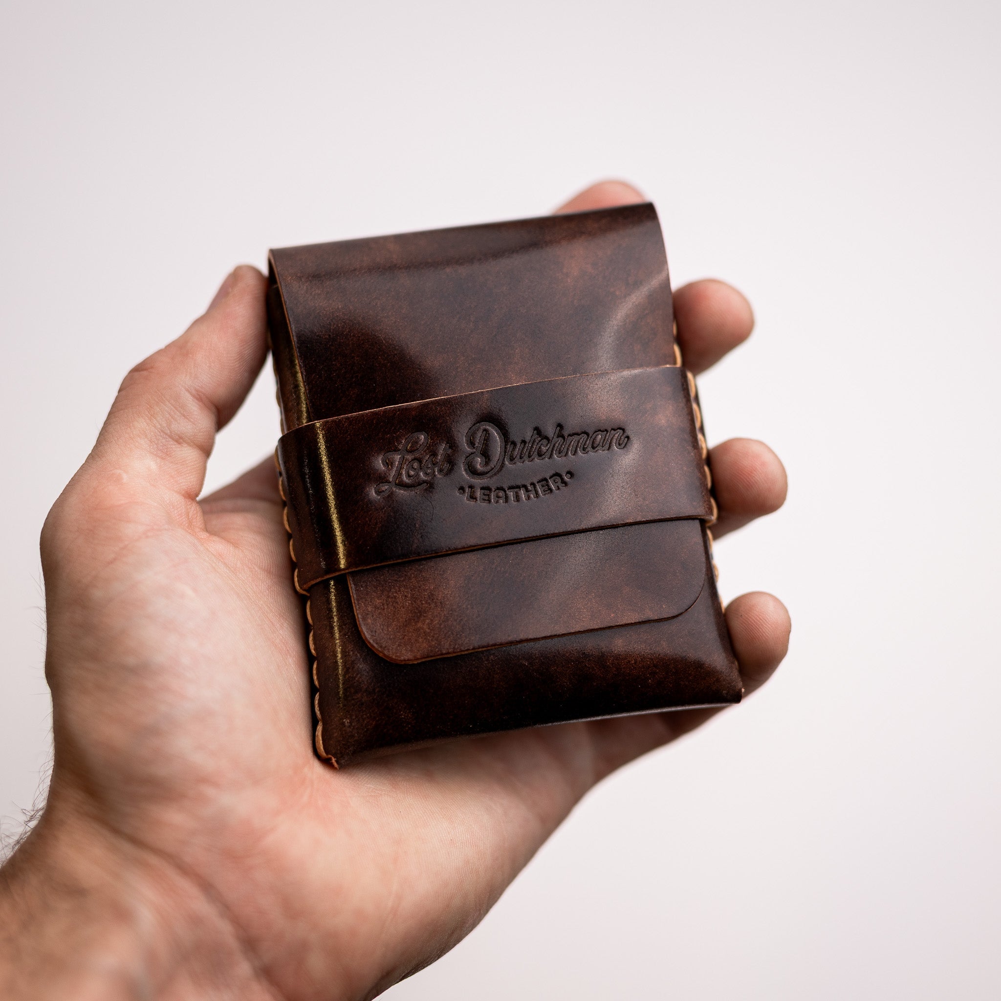 Shell Cordovan Big Finn 2 - Lost Dutchman Leather handmade leather wallets