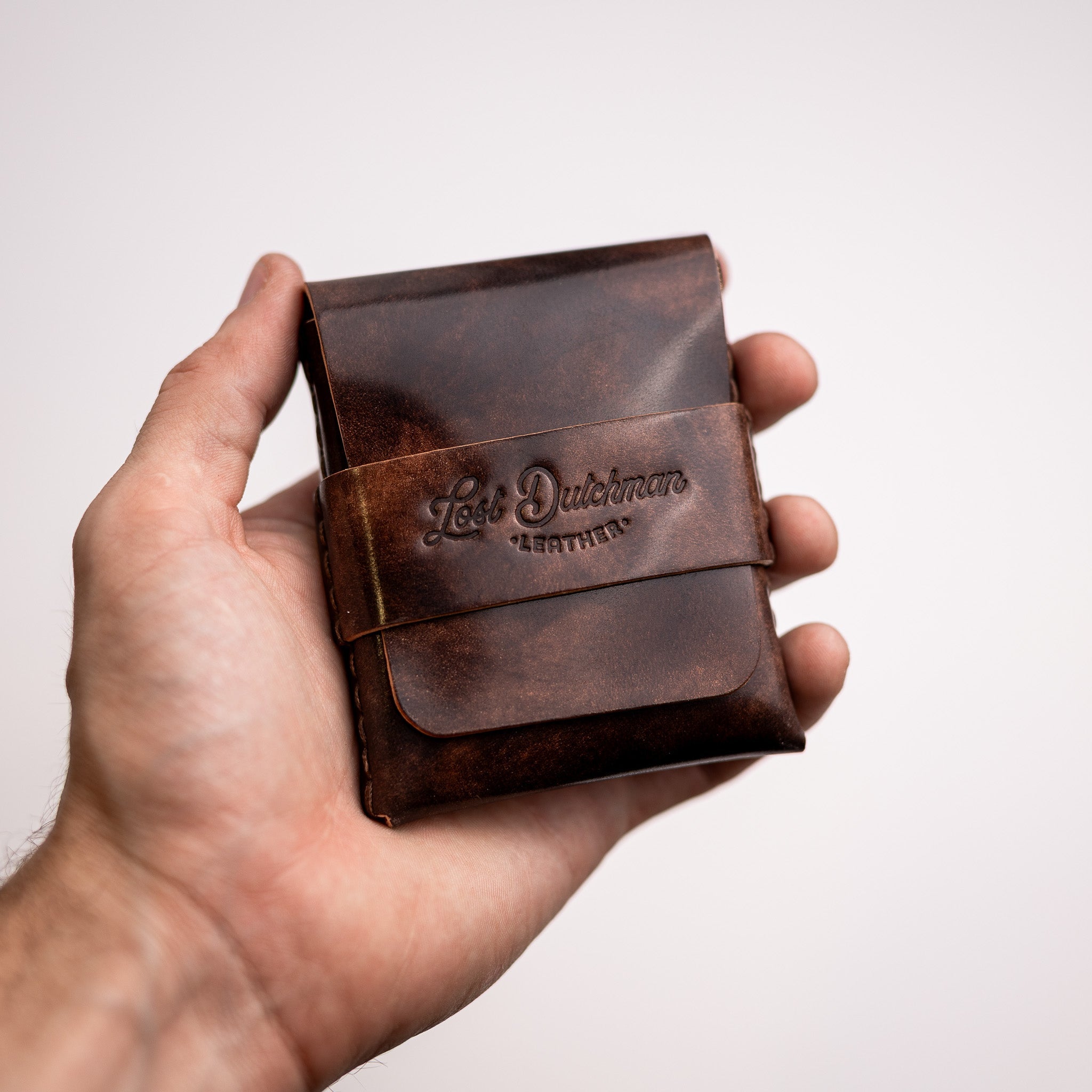 Shell Cordovan Big Finn 2 - Lost Dutchman Leather handmade leather wallets
