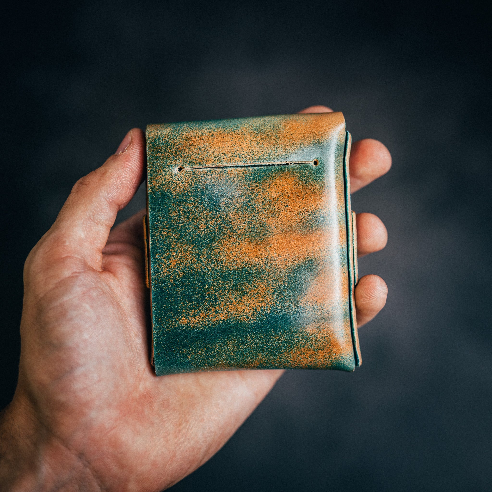 Shell Cordovan Big Finn 2 - Lost Dutchman Leather handmade leather wallets