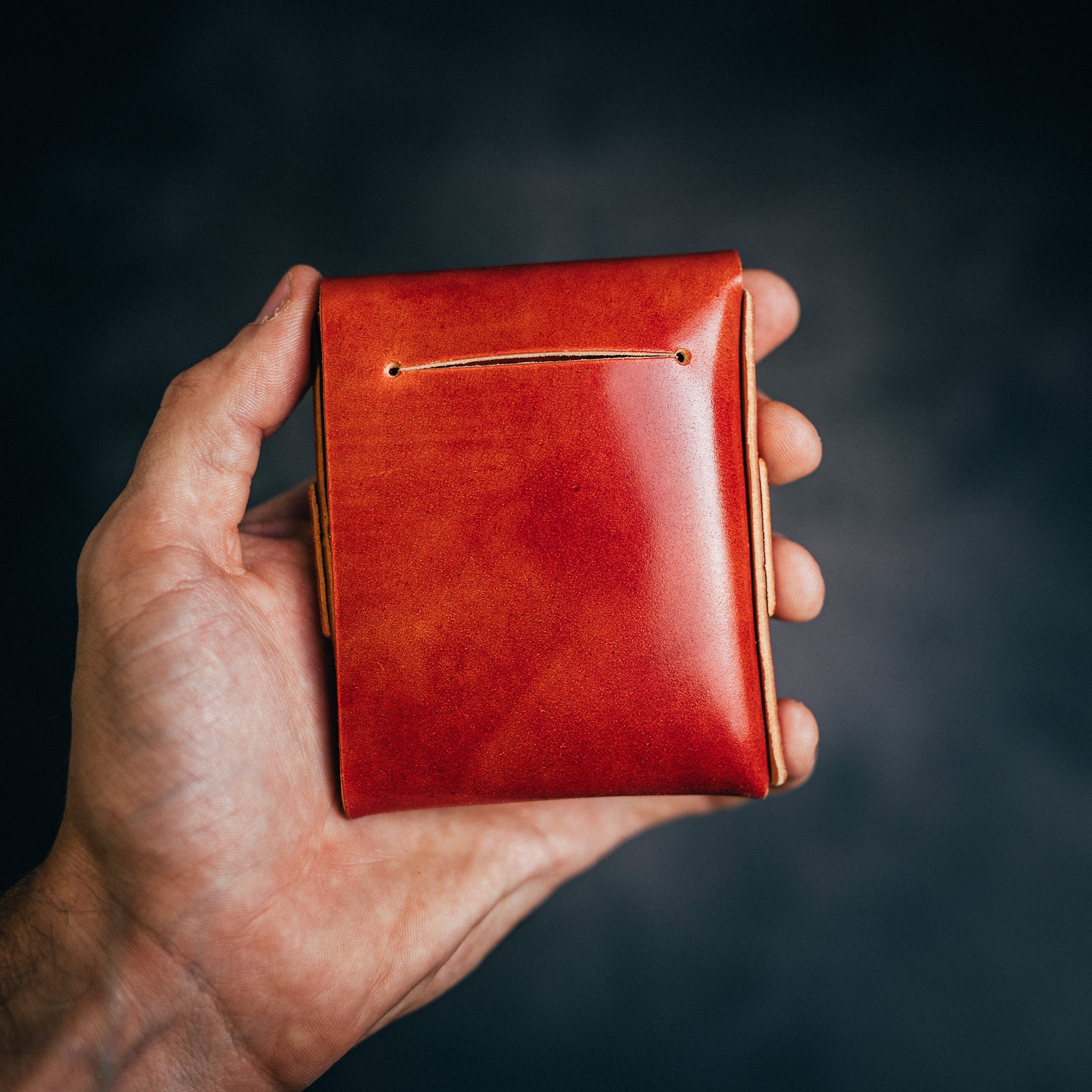 Shell Cordovan Big Finn 2 - Lost Dutchman Leather handmade leather wallets