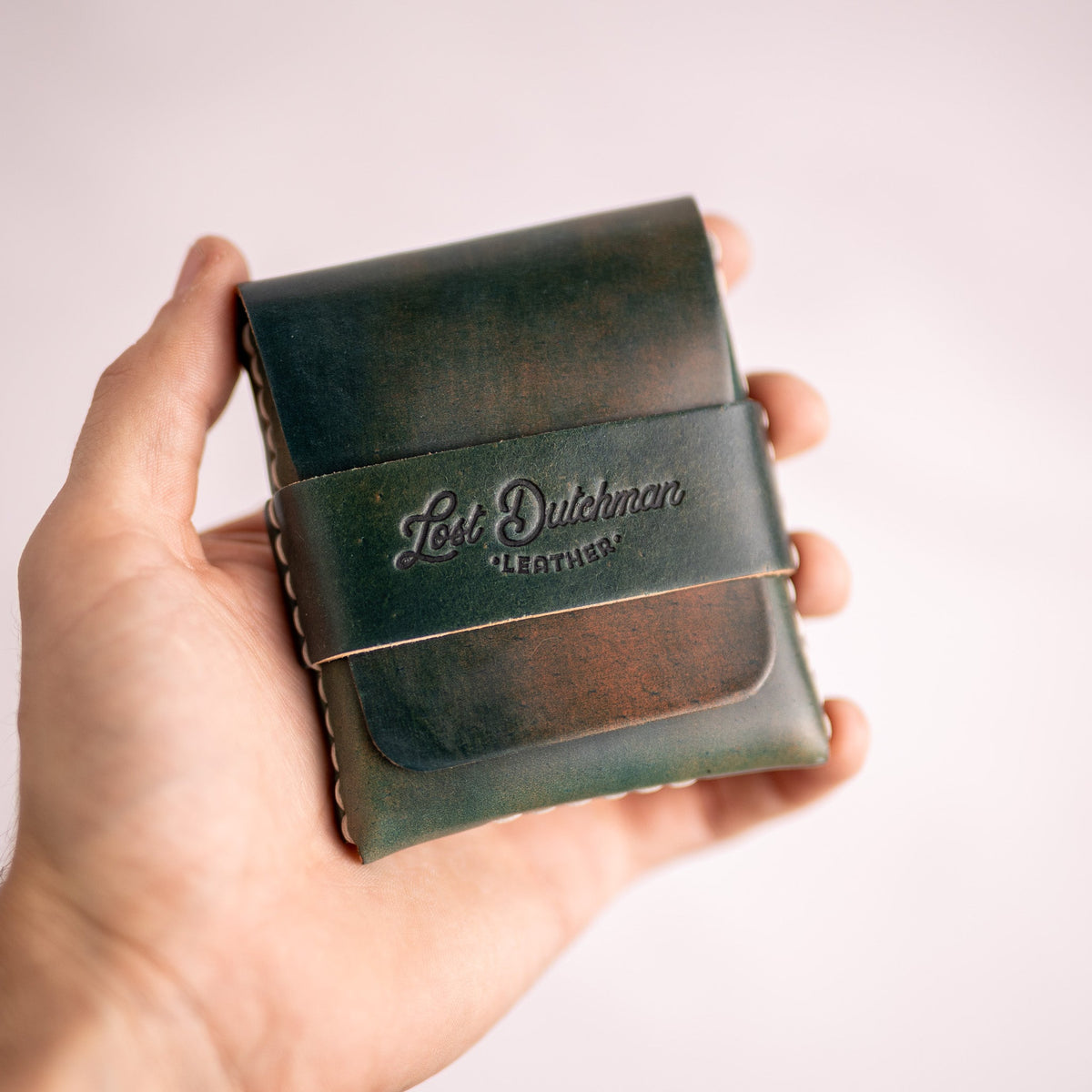 Shell Cordovan Big Finn (classic) - Lost Dutchman Leather handmade leather wallets