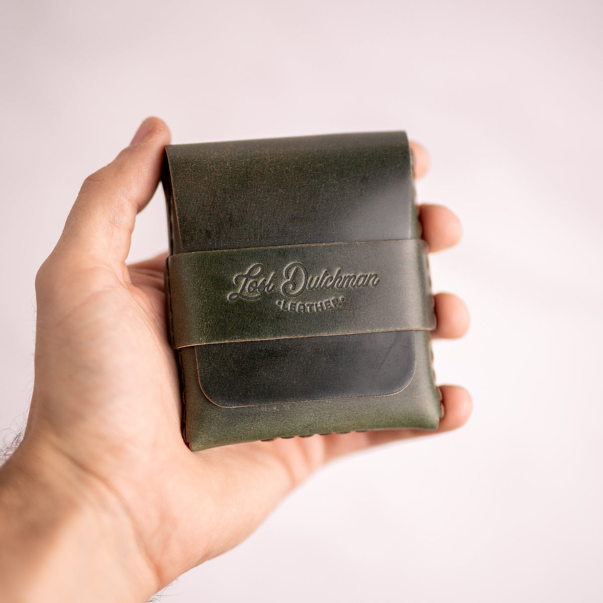 Shell Cordovan Big Finn (classic) - Lost Dutchman Leather handmade leather wallets