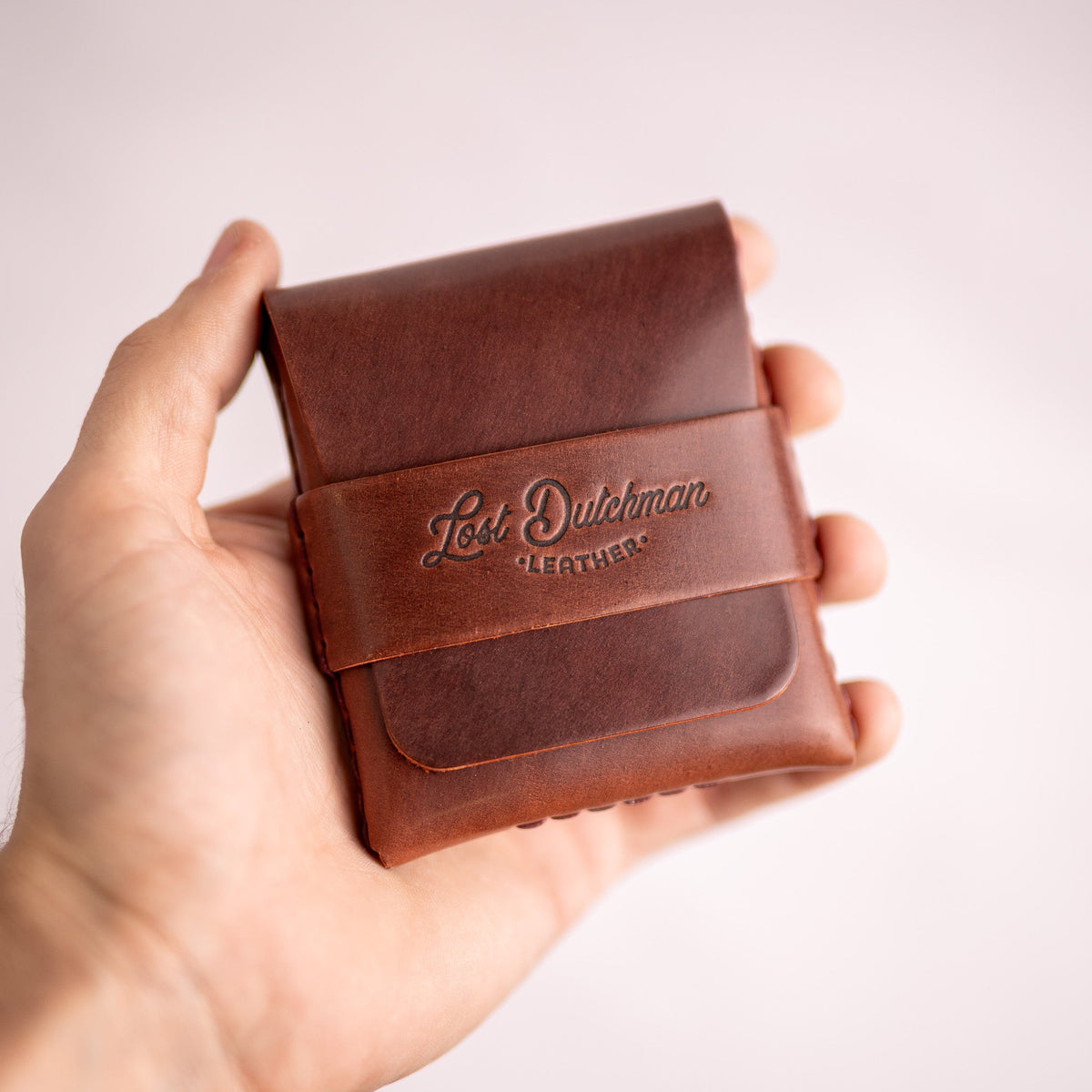 Shell Cordovan Big Finn (classic) - Lost Dutchman Leather handmade leather wallets