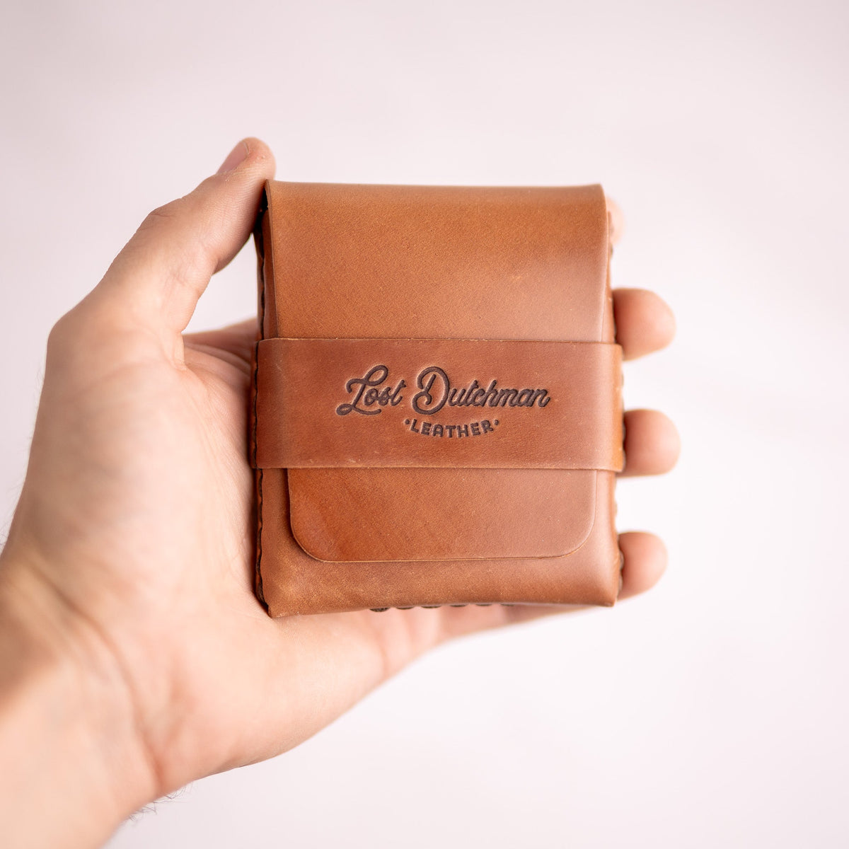 Shell Cordovan Big Finn (classic) - Lost Dutchman Leather handmade leather wallets