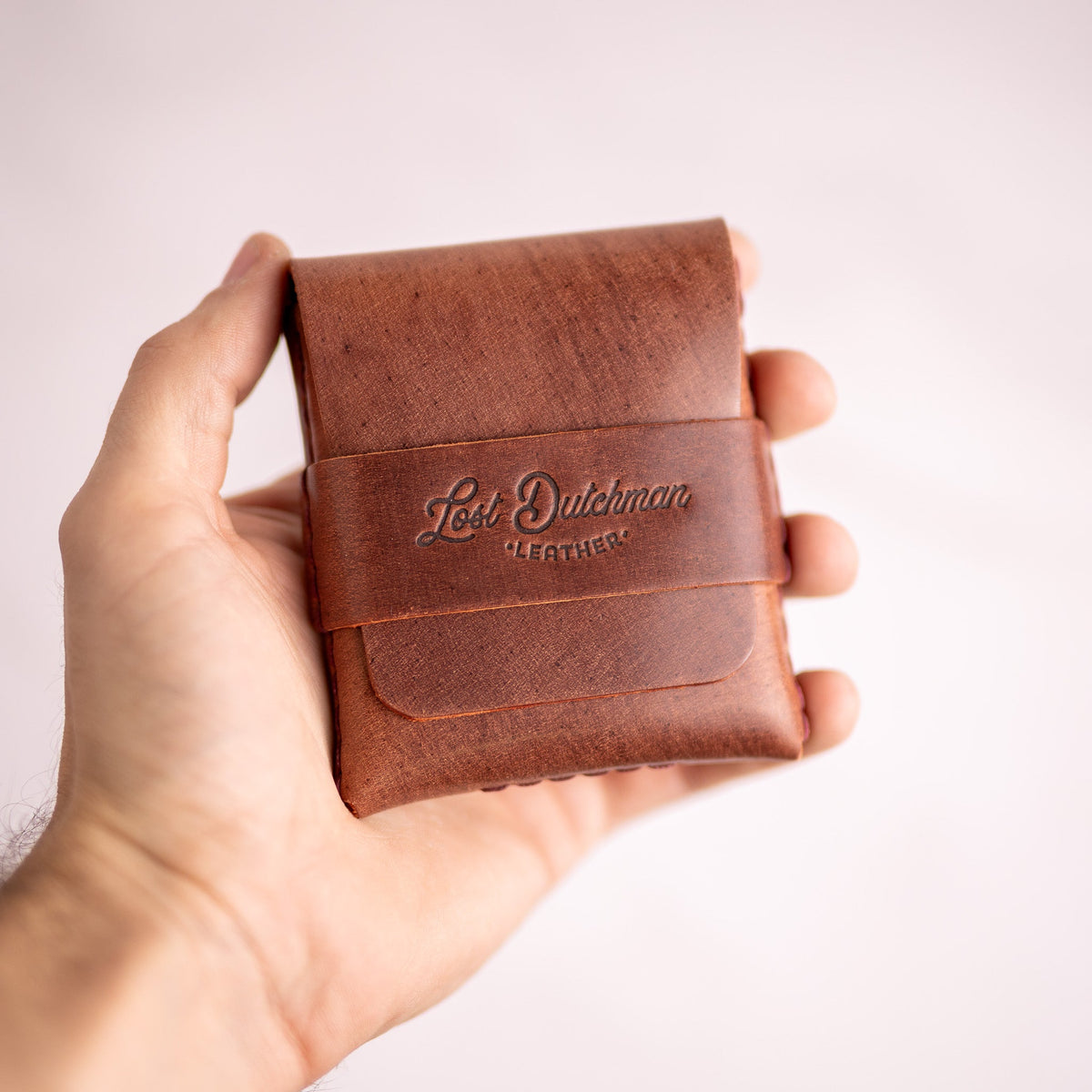 Shell Cordovan Big Finn (classic) - Lost Dutchman Leather handmade leather wallets