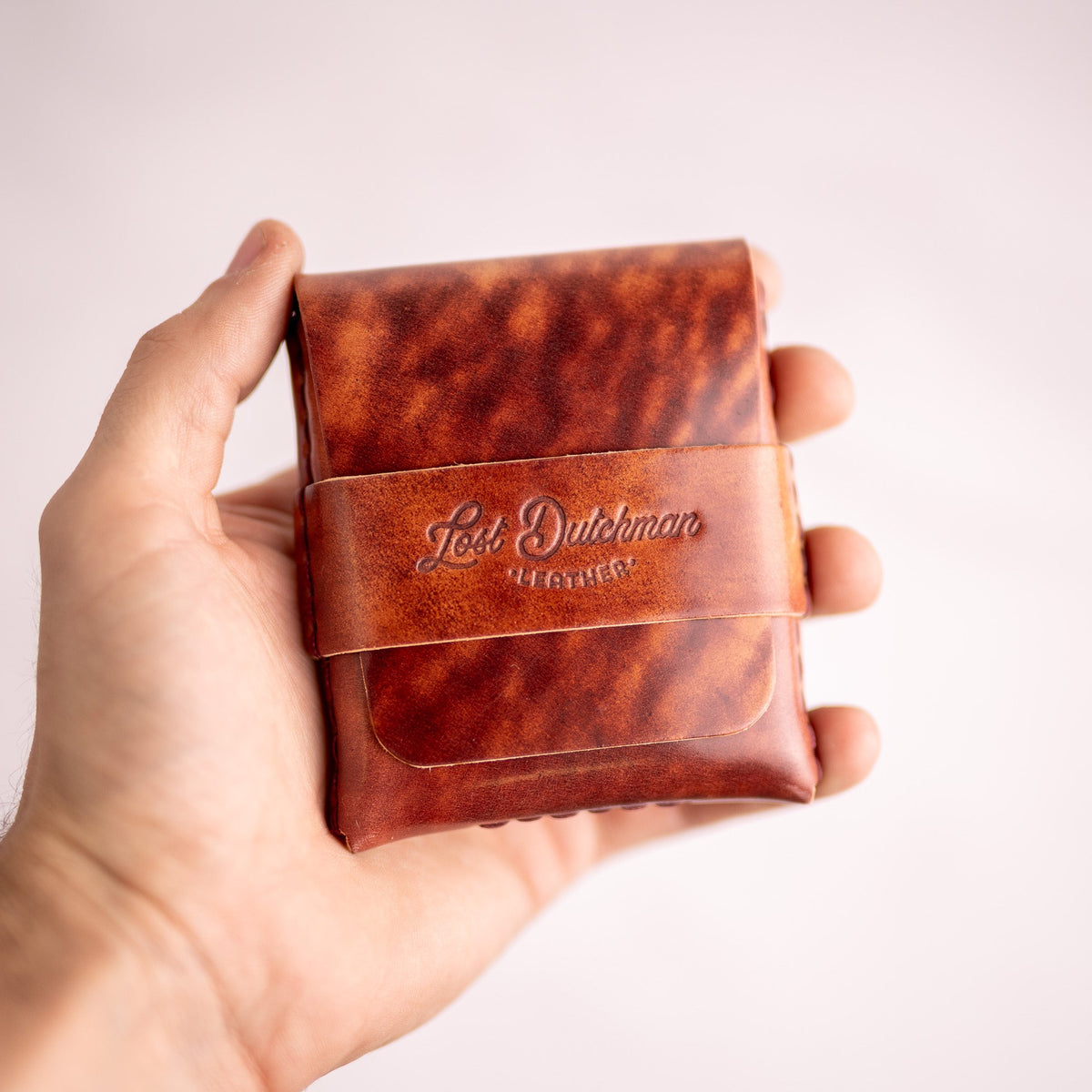 Shell Cordovan Big Finn (classic) - Lost Dutchman Leather handmade leather wallets