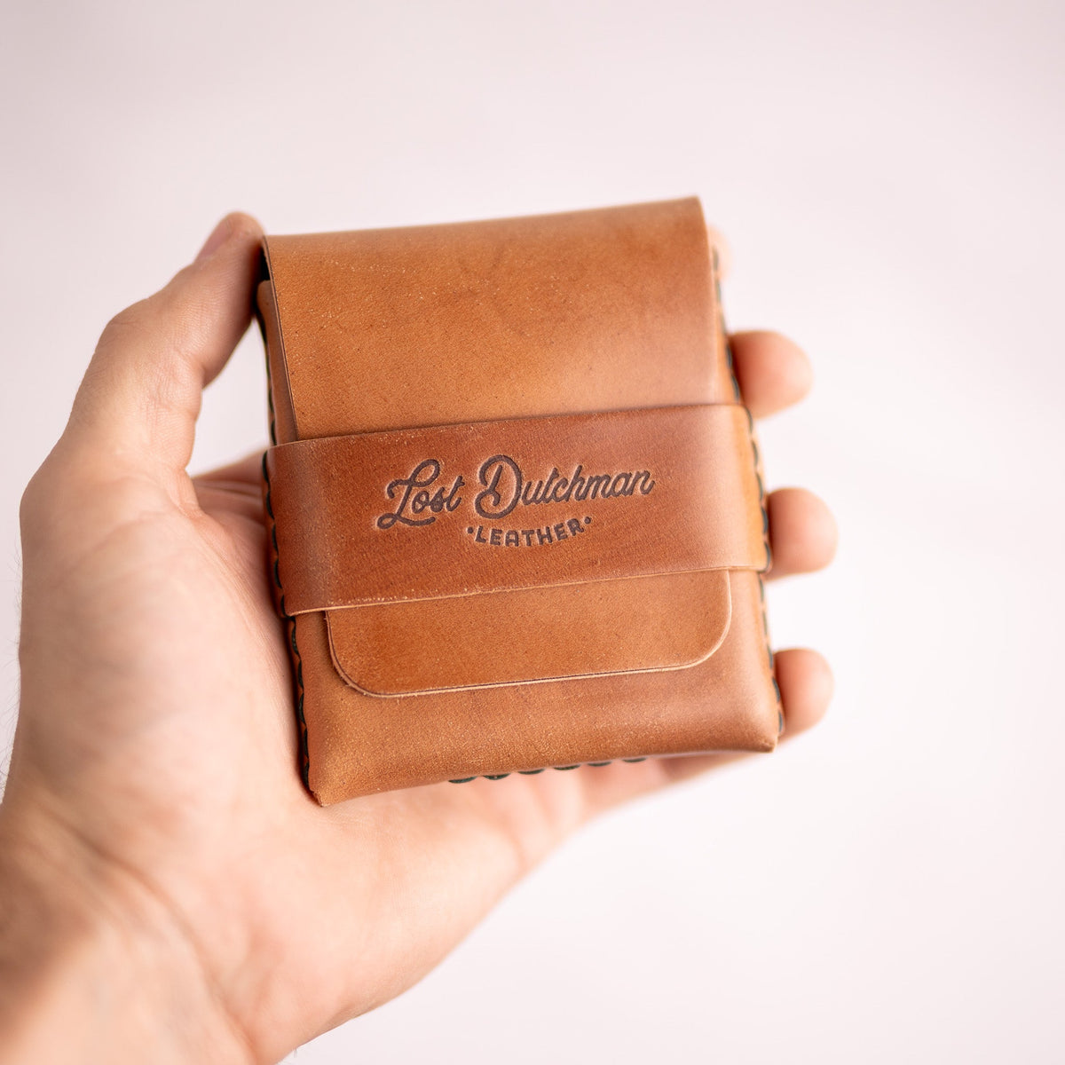 Shell Cordovan Big Finn (classic) - Lost Dutchman Leather handmade leather wallets