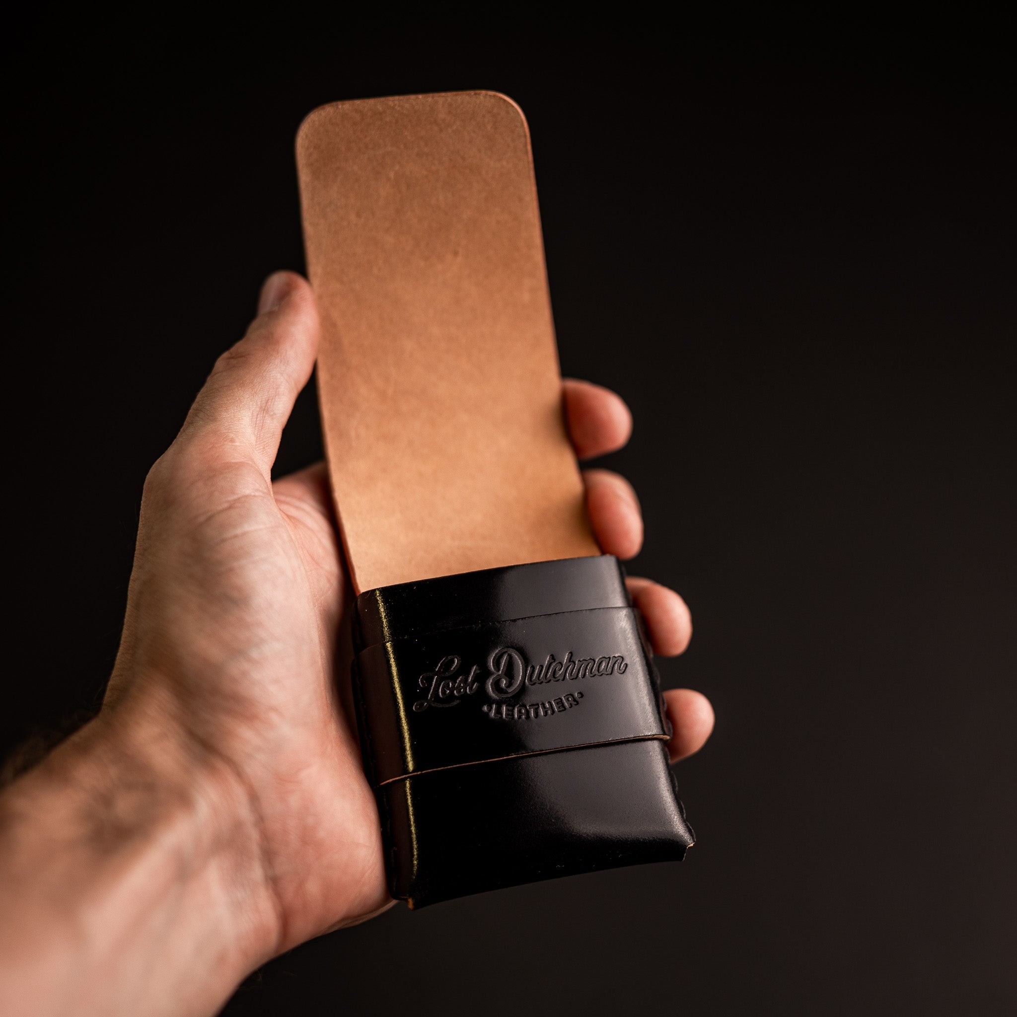 Shell Cordovan Finnigan - Lost Dutchman Leather handmade leather wallets
