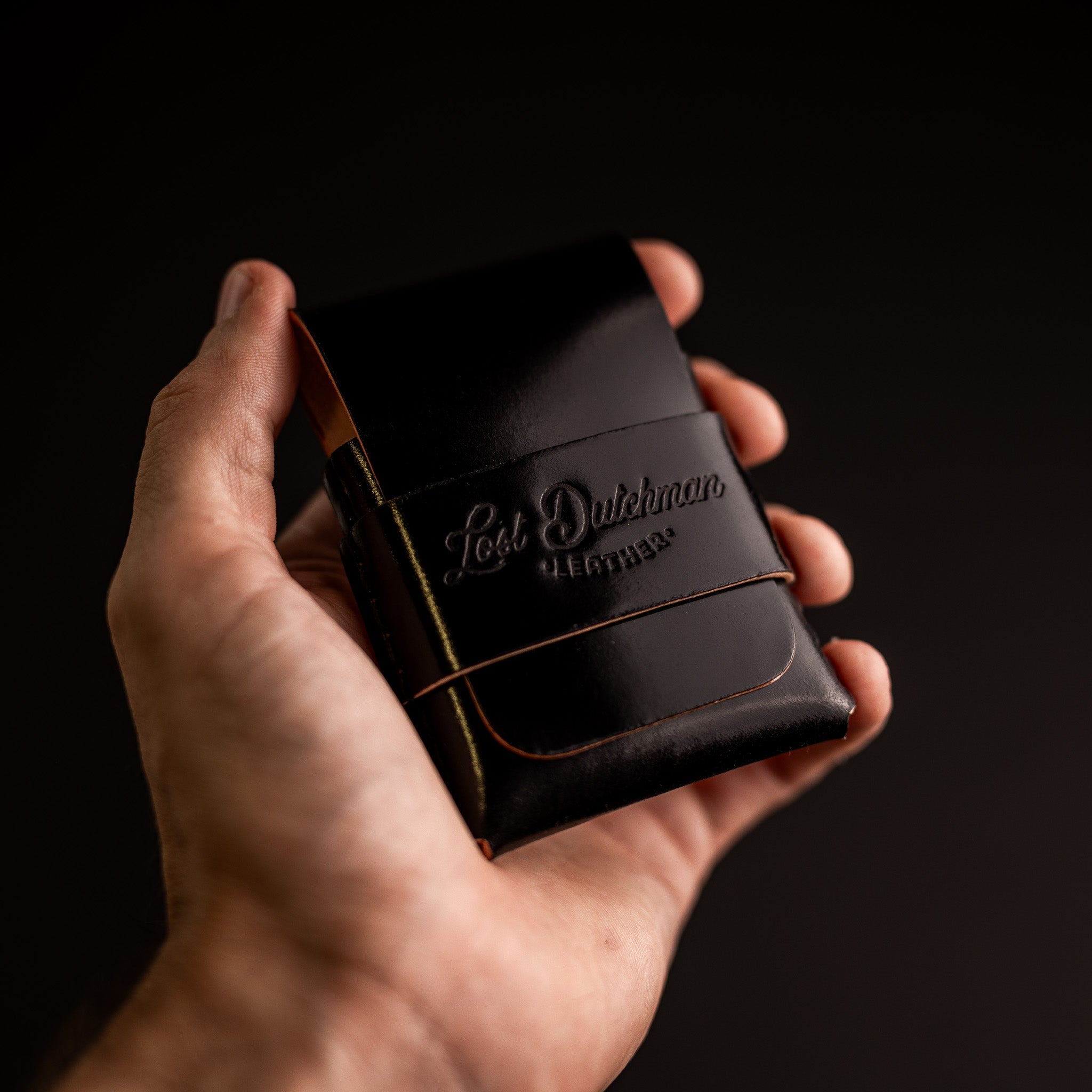 Shell Cordovan Finnigan - Lost Dutchman Leather handmade leather wallets