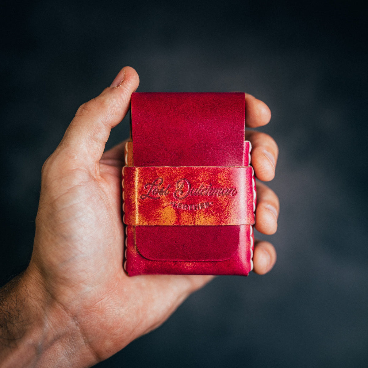 Shell Cordovan Finnigan - Lost Dutchman Leather handmade leather wallets
