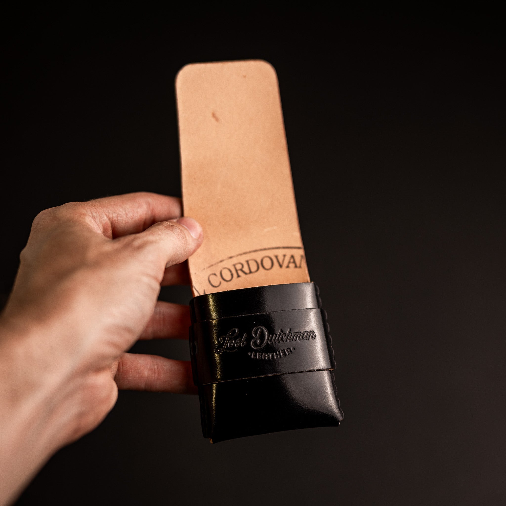 Shell Cordovan Finnigan - Lost Dutchman Leather handmade leather wallets