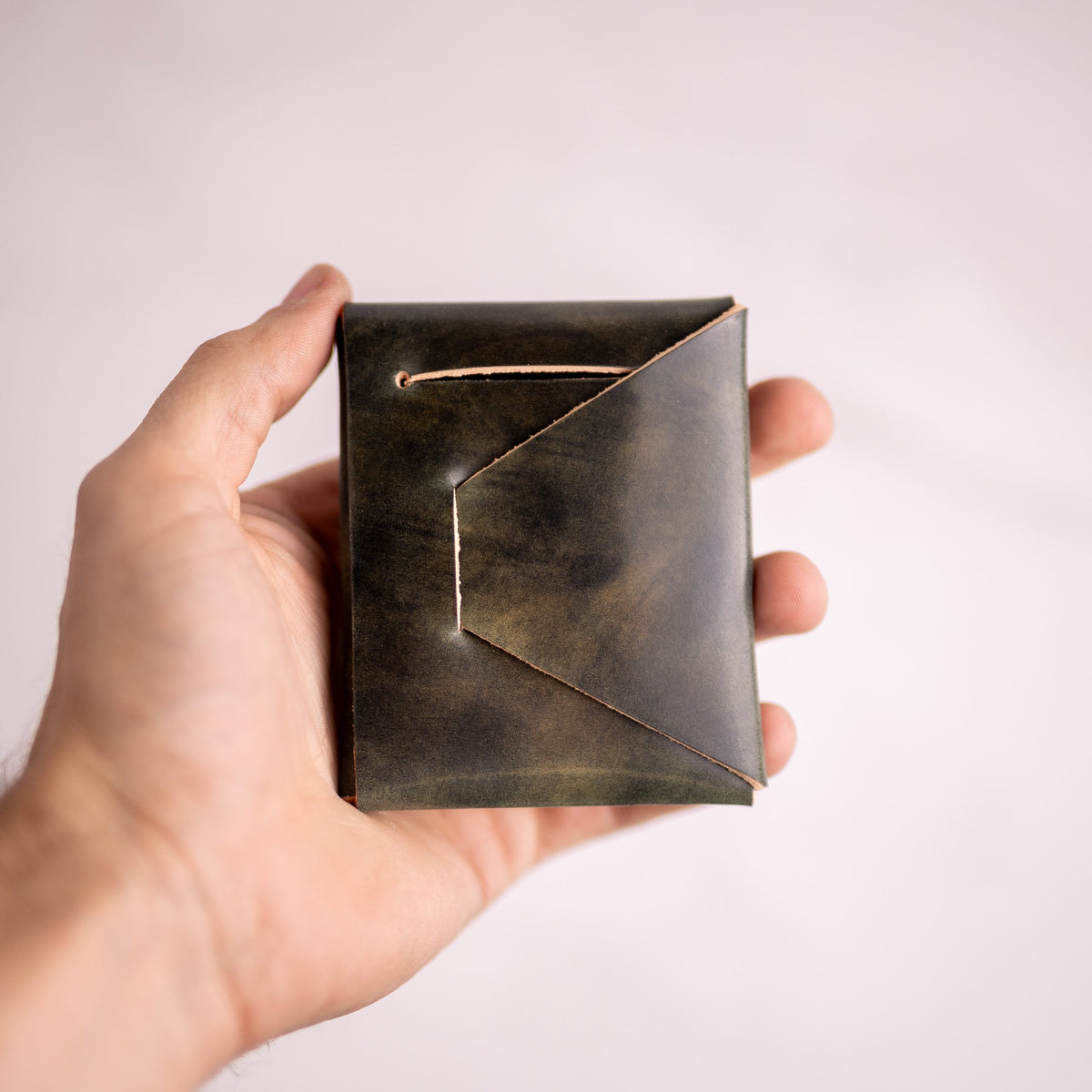 Shell Cordovan Franklin 2 - Lost Dutchman Leather handmade leather wallets