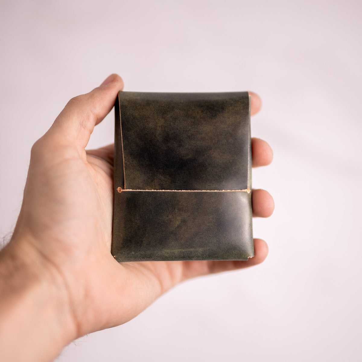Shell Cordovan Franklin 2 - Lost Dutchman Leather handmade leather wallets