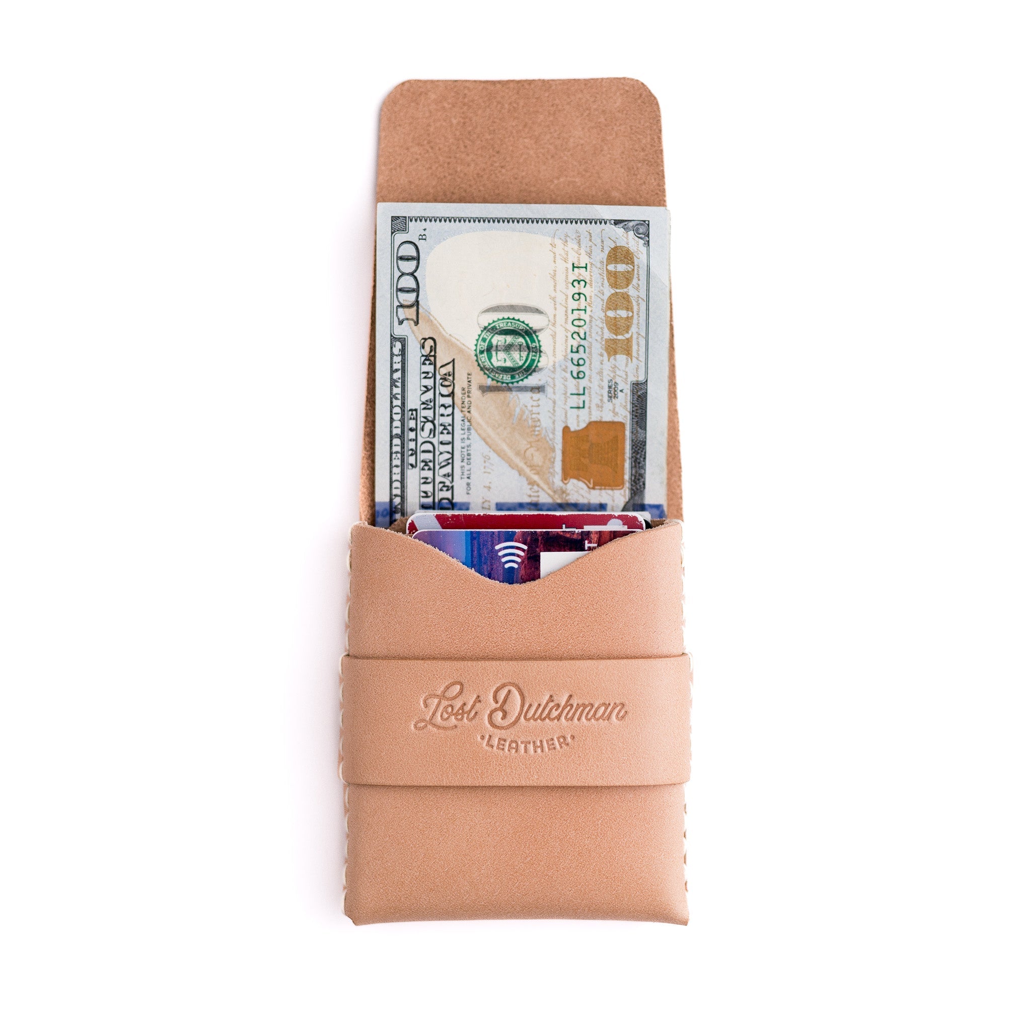 The Big Finn 2 - Russet - Lost Dutchman Leather handmade leather wallets