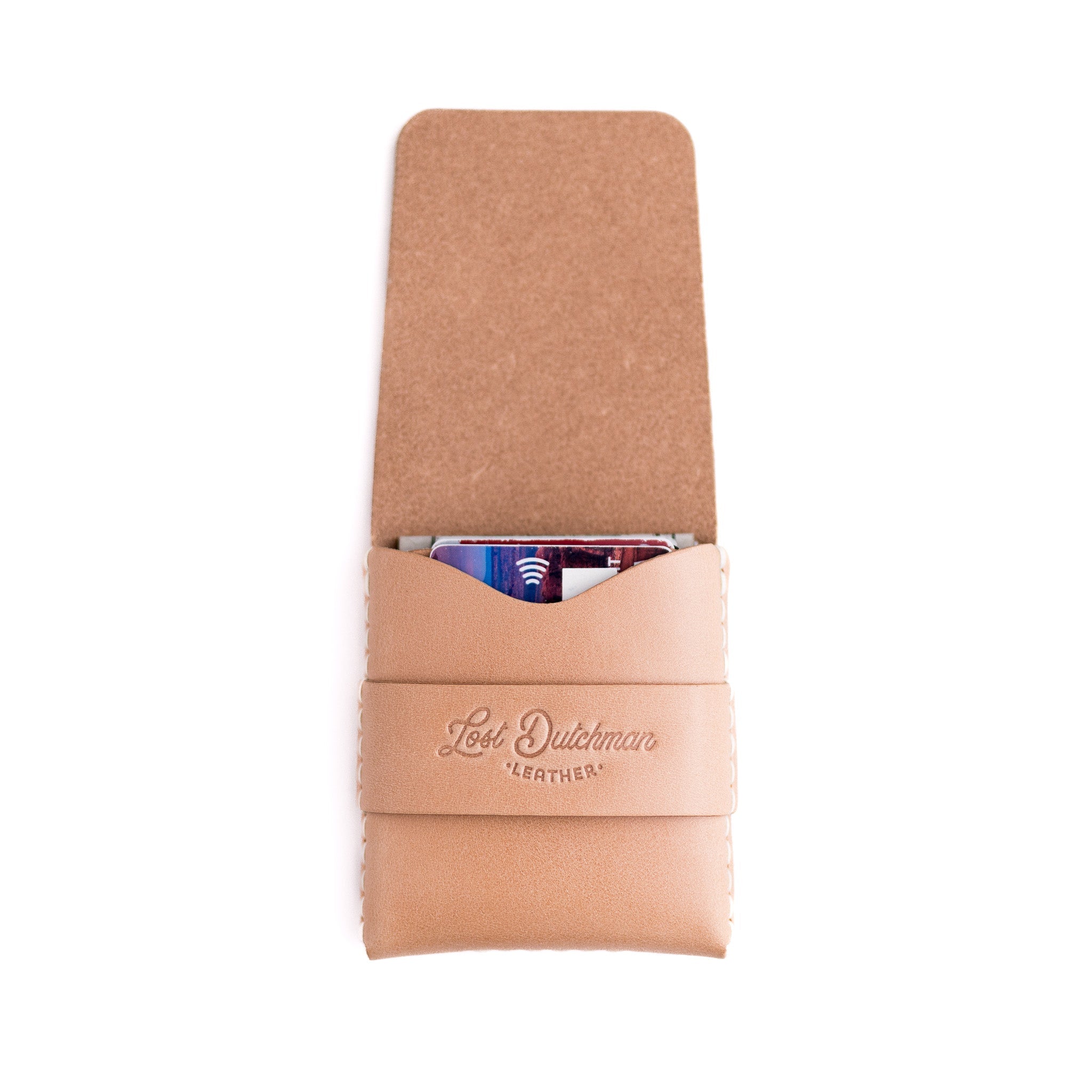 The Big Finn - Russet - Lost Dutchman Leather handmade leather wallets