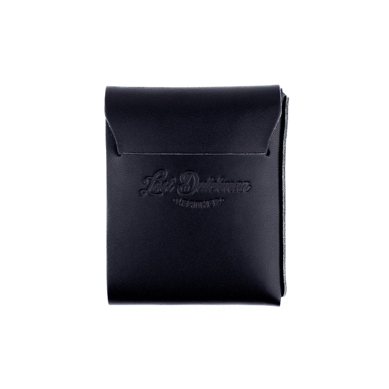 The Cash Finn – Black - Lost Dutchman Leather handmade leather wallets