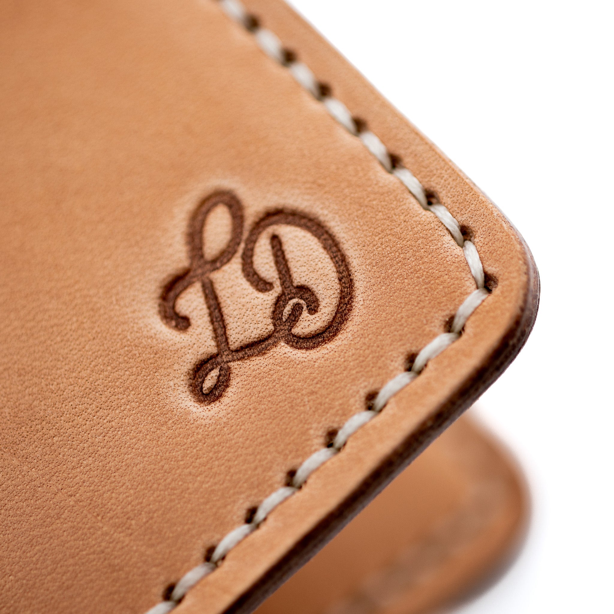 The Dad Wallet - Russet - Lost Dutchman Leather handmade leather wallets